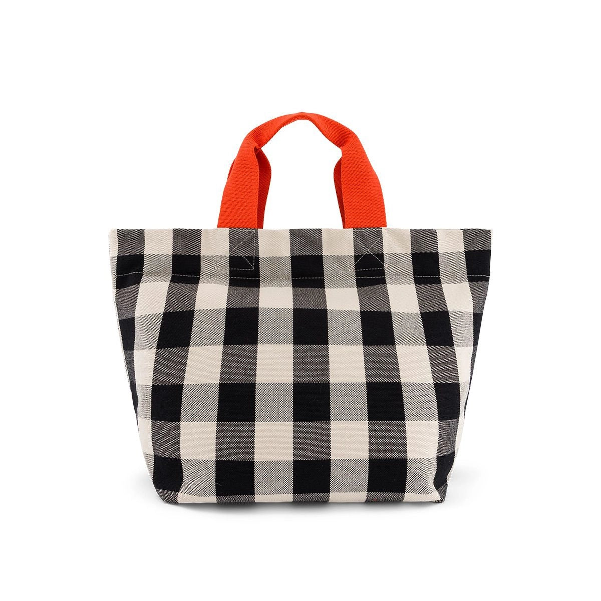 Mini cabas - Tina Big vichy Greige
