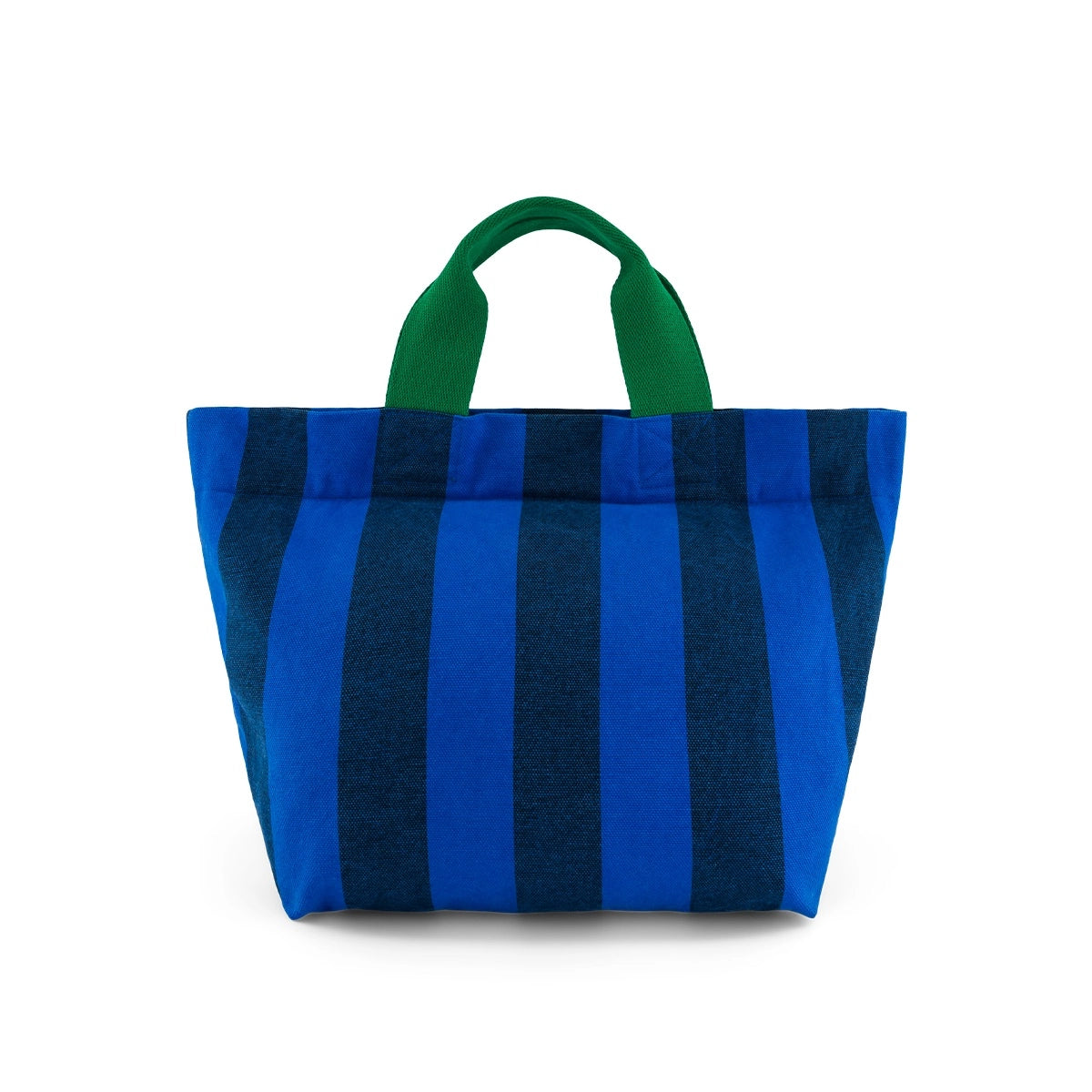 Mini cabas - Tina Big rayures Night / Blue