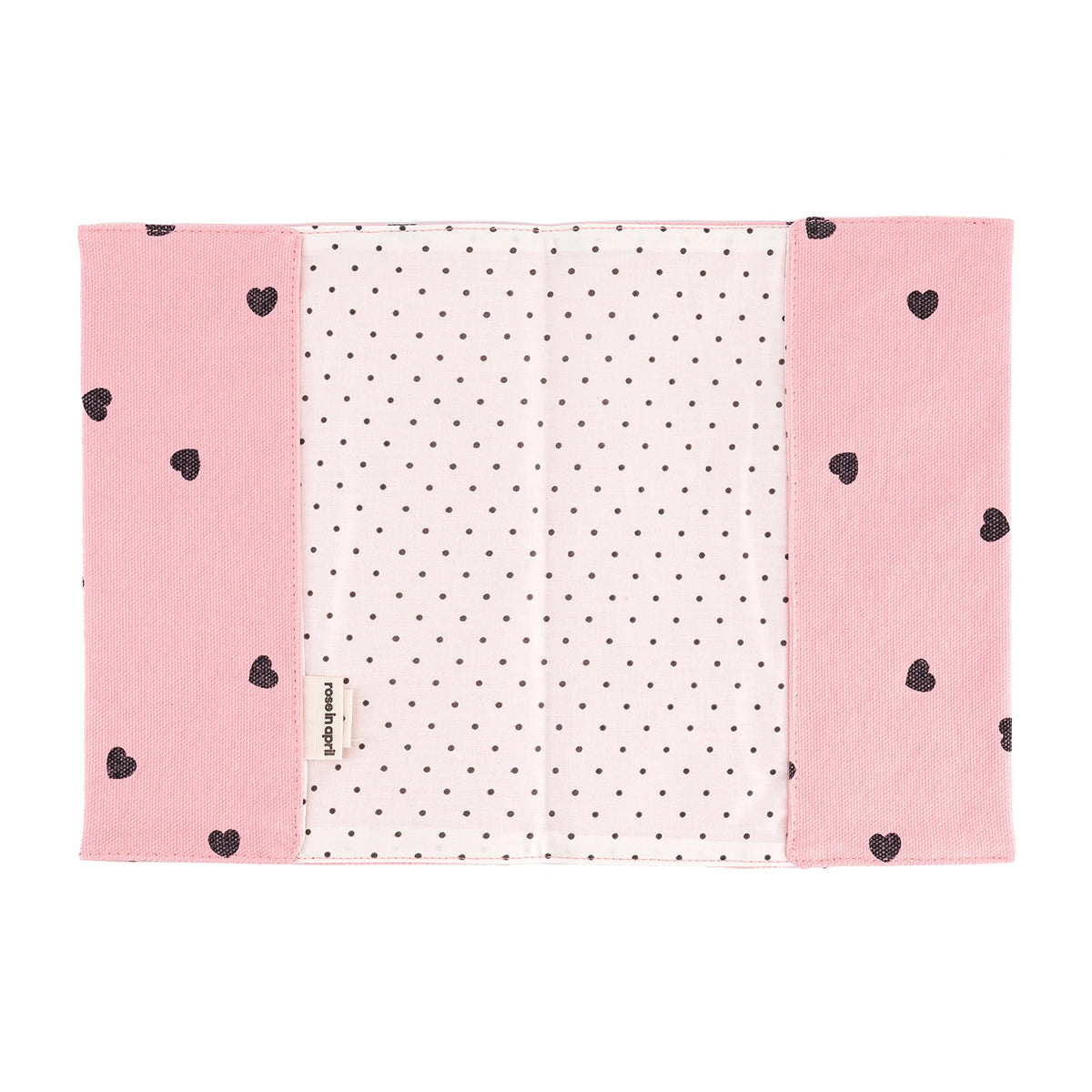 Protège carnet de santé - Chloé Coeur Strawberry