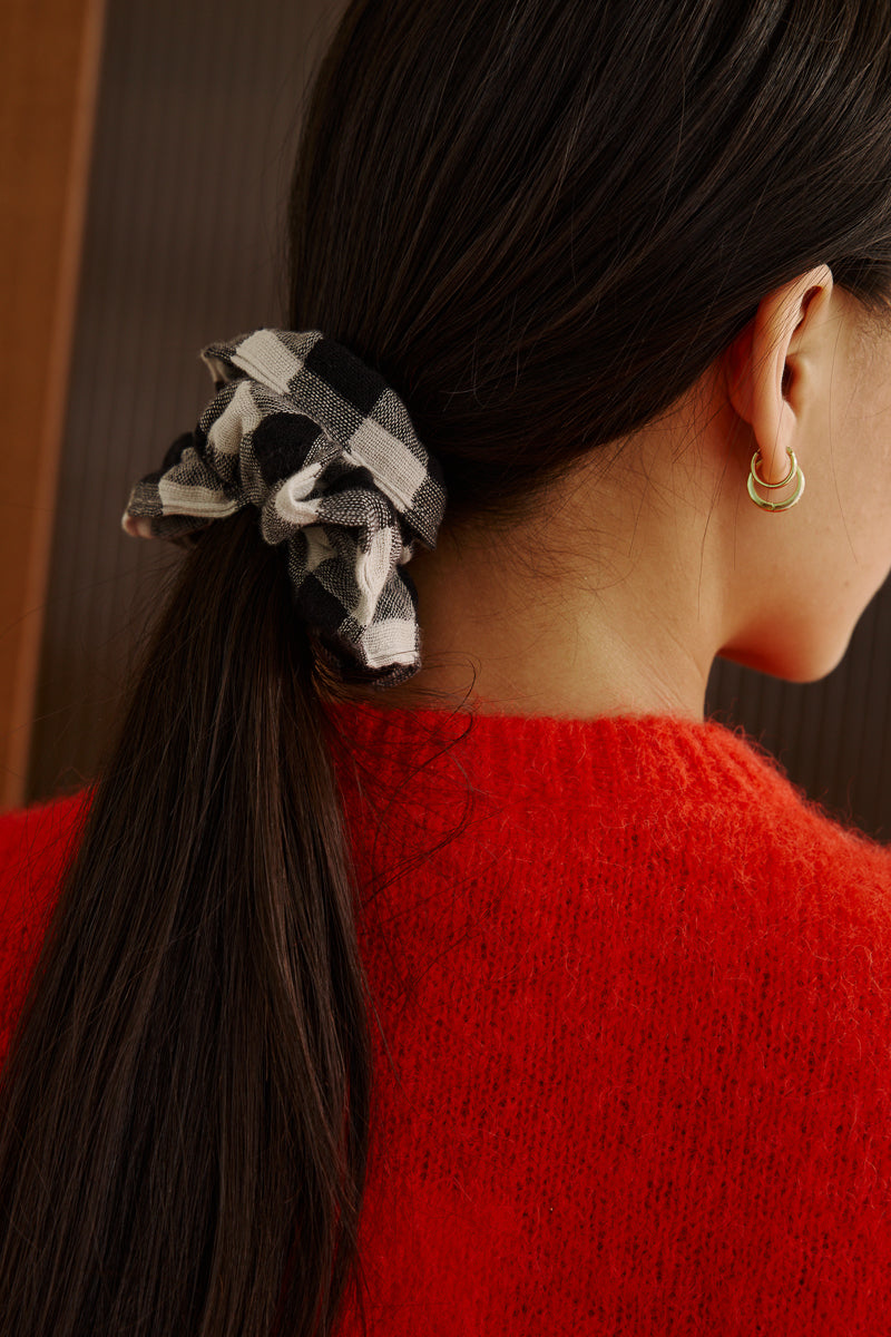 Chouchou - Vichy Greige / Black