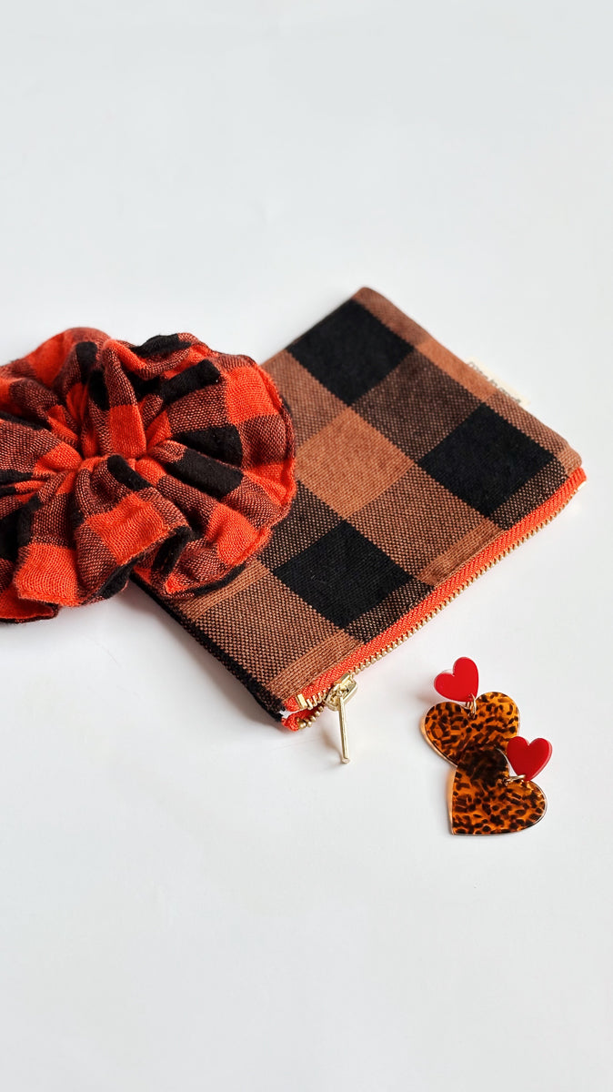Purse - Marie Big vichy Ginger