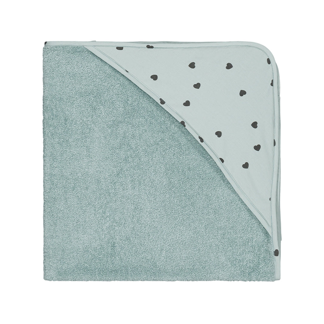 Cape de bain - Colette Cœur Blue spray