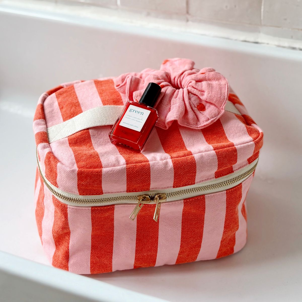 Vanity - Oona Candy pink / Tomato Stripes