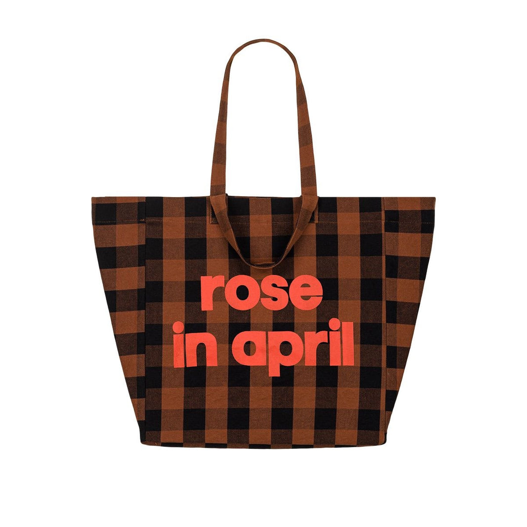 Tote bag - Elisa Big vichy Ginger - Limited edition 