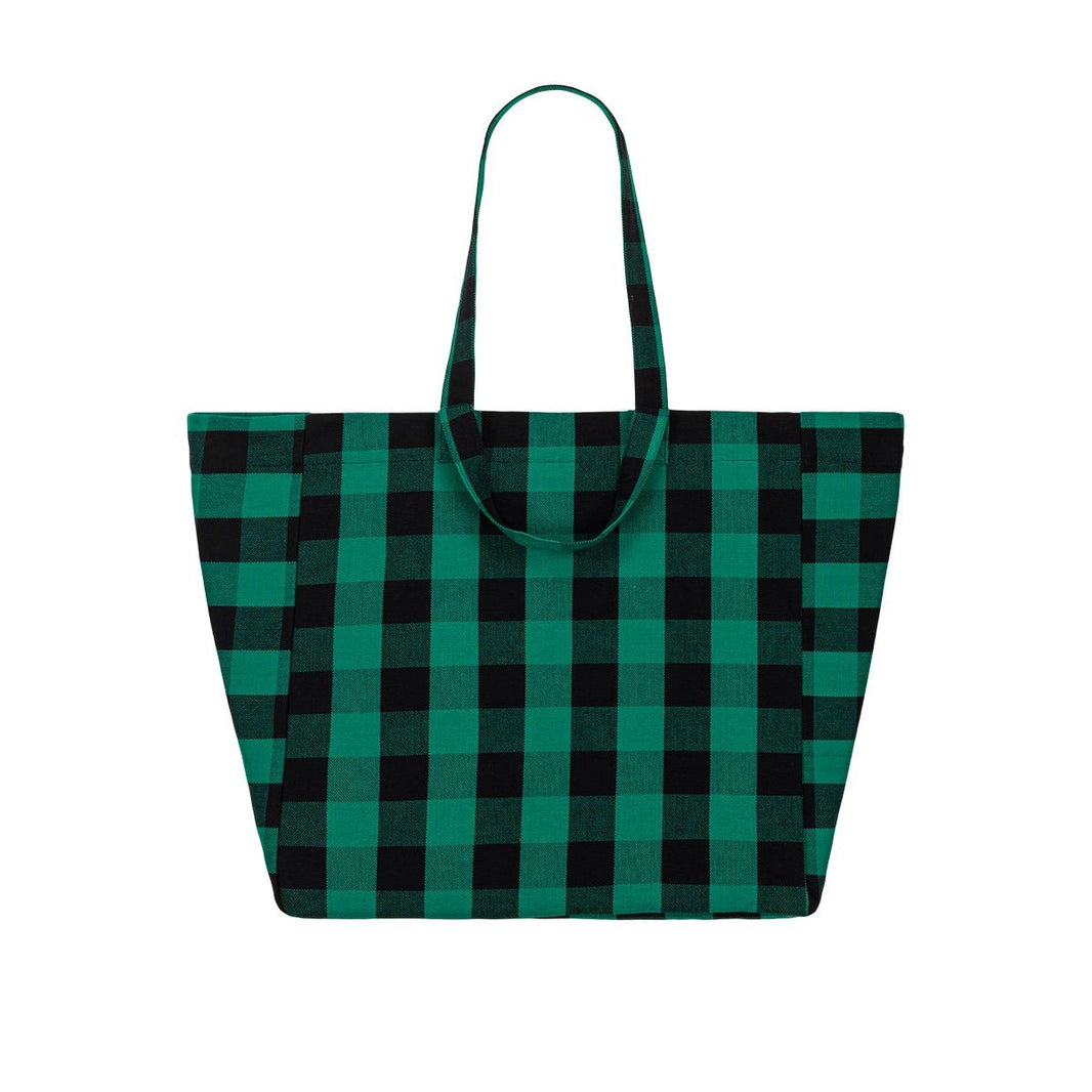 Sac cabas - Elisa Big vichy Vert