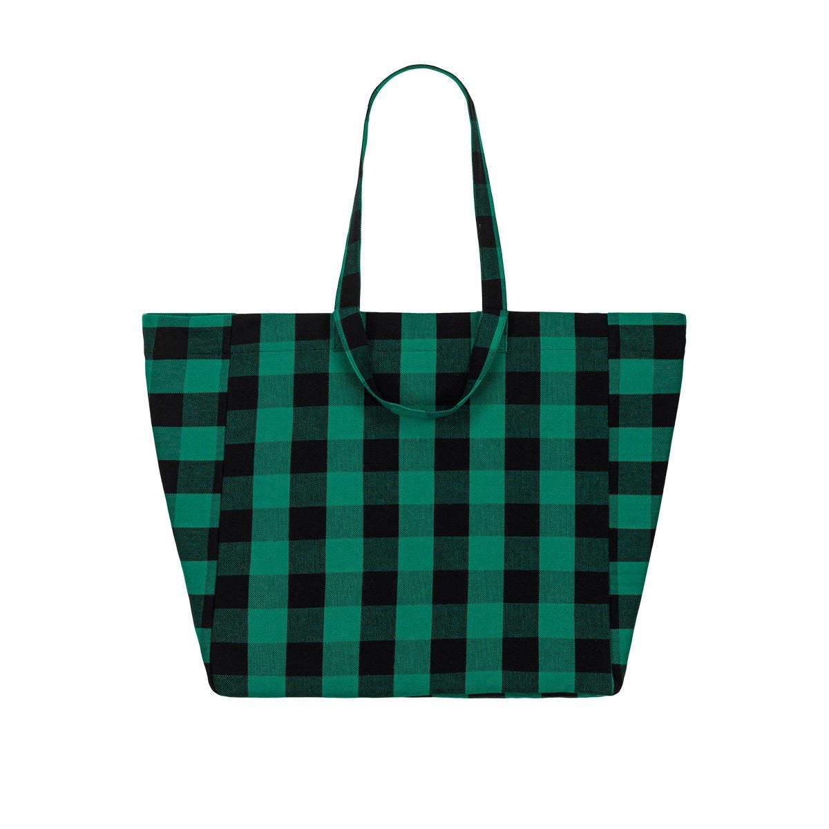 Sac cabas - Elisa Big vichy Vert