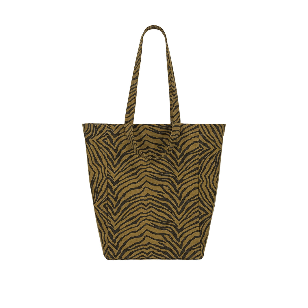 Sac cabas - Elisabeth Zebrou Olive