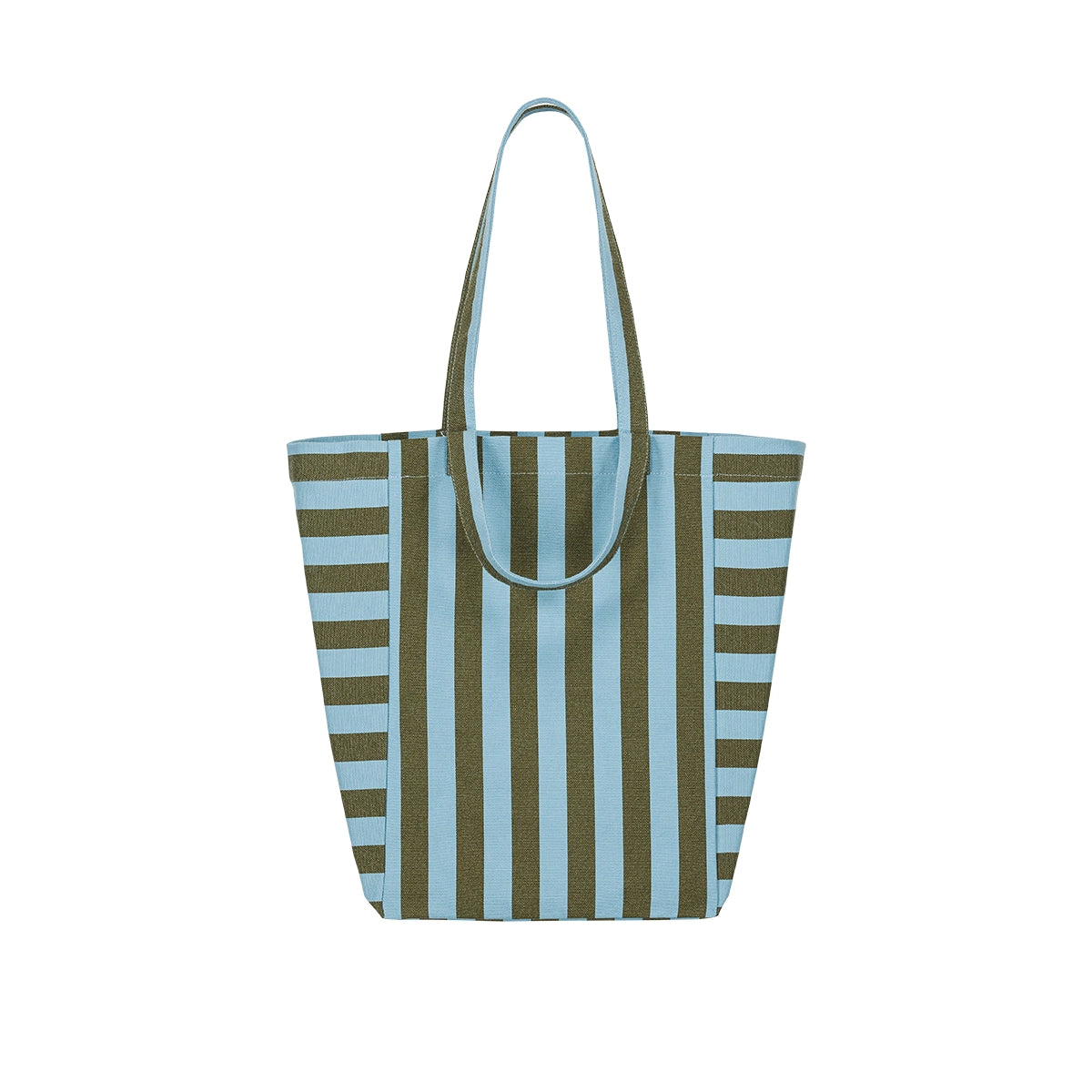 Tote bag - Elisabeth Olive / Blue Stripes 