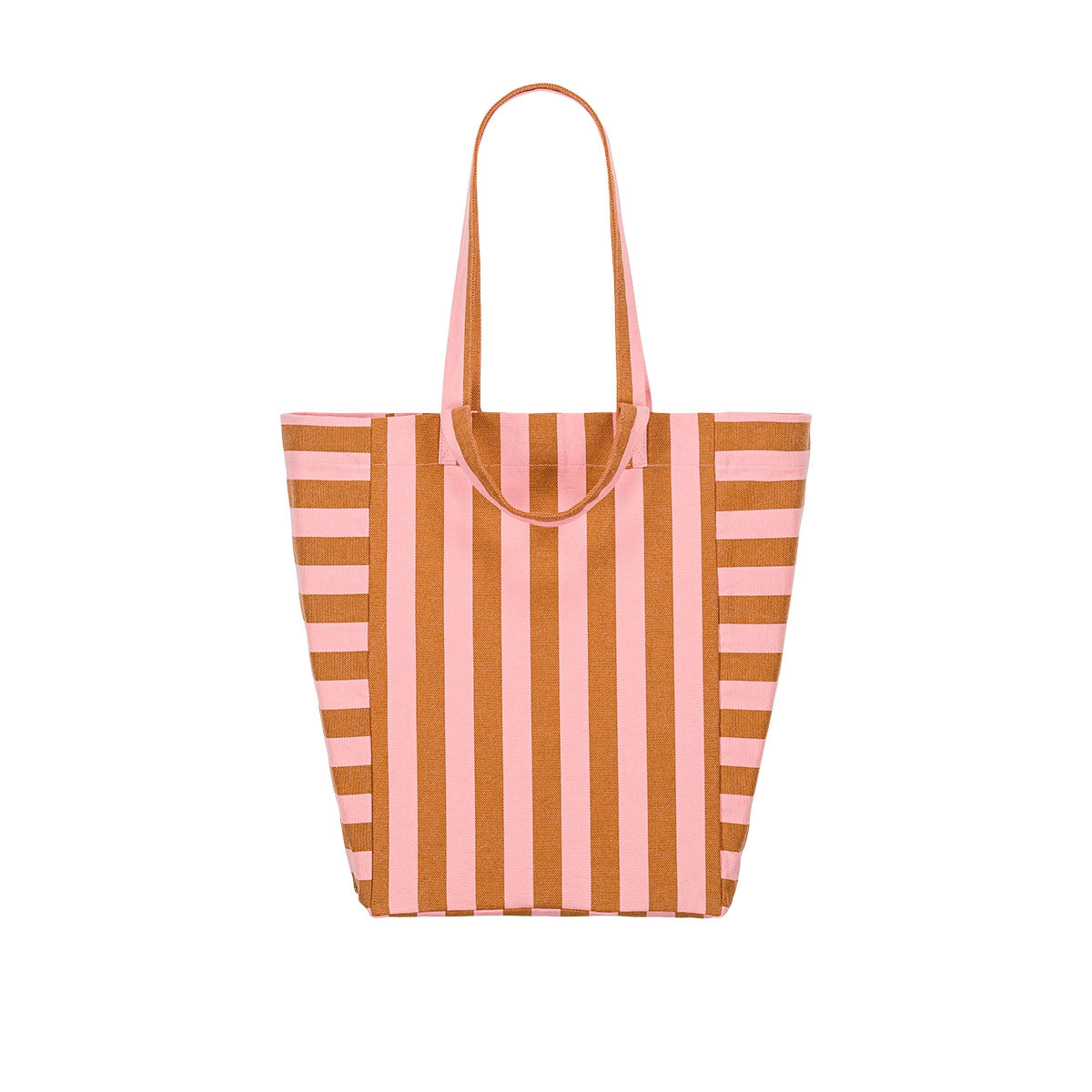 Tote bag - Elisabeth Caramel / Strawberry Stripes 