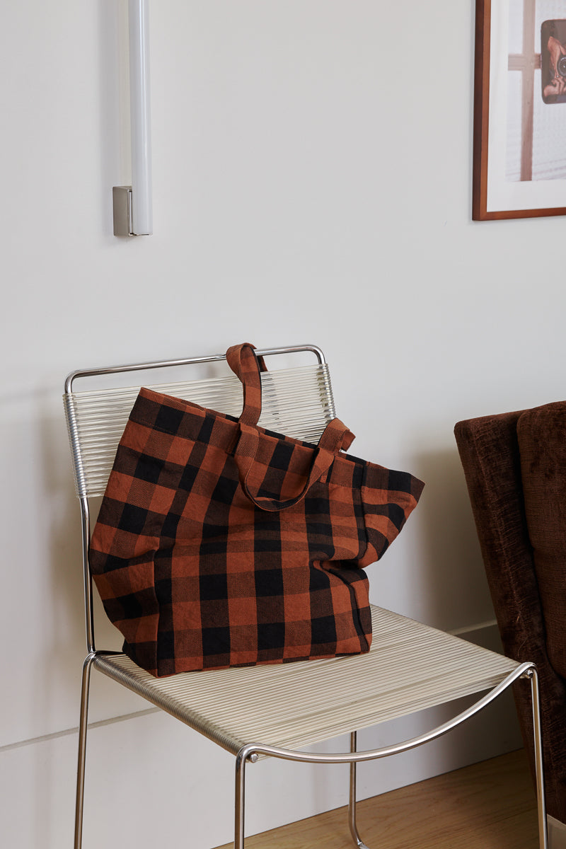 Sac cabas - Elisabeth Big vichy Ginger