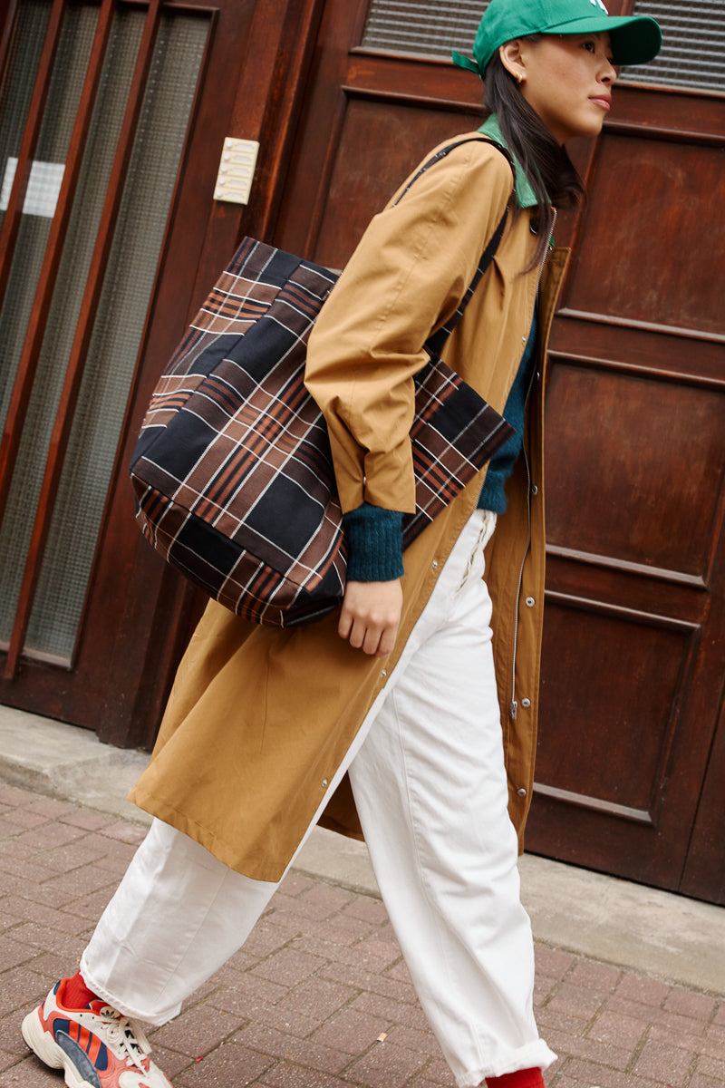 Tote bag - Elisabeth Black Tartan