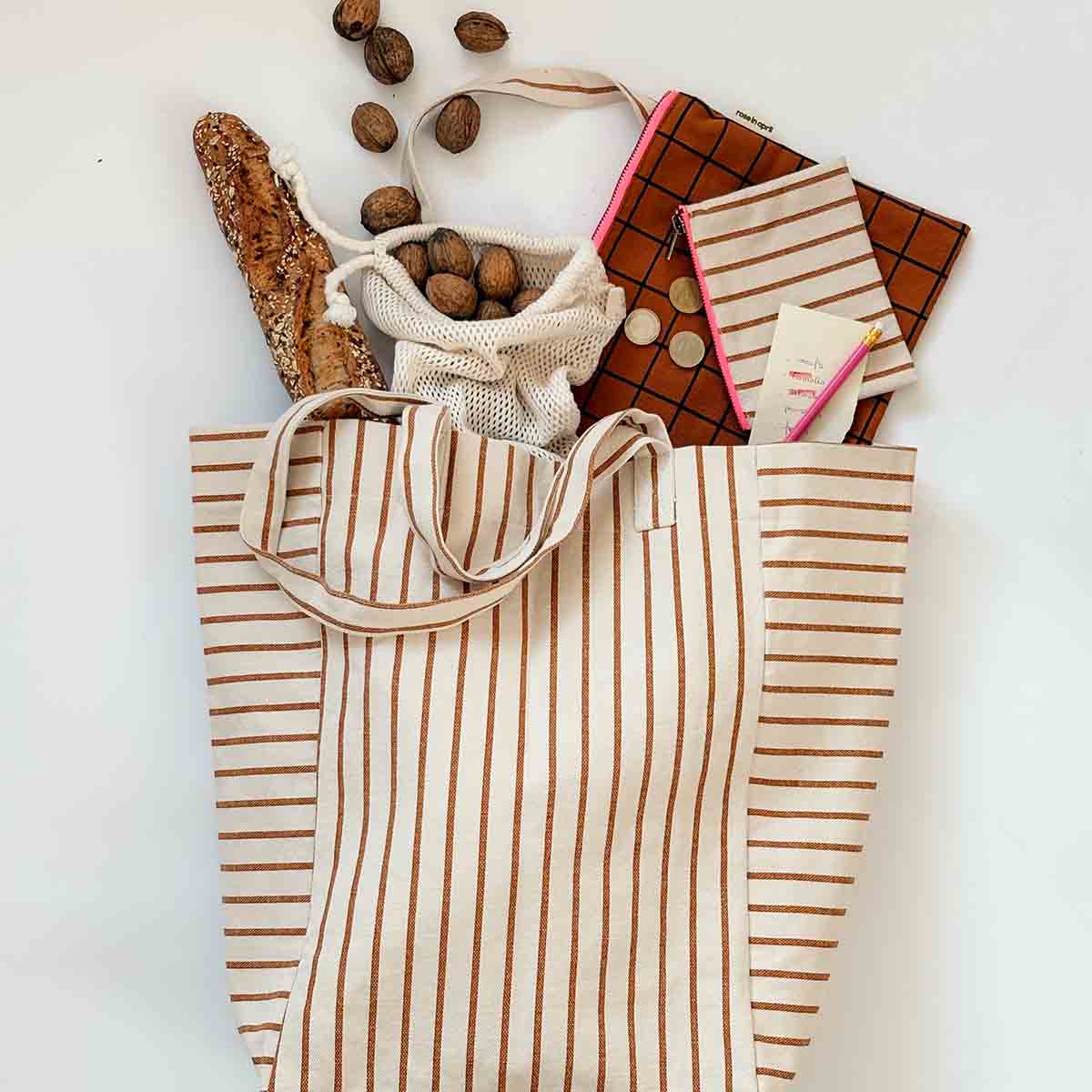 Pochette - Lili School Check Ginger