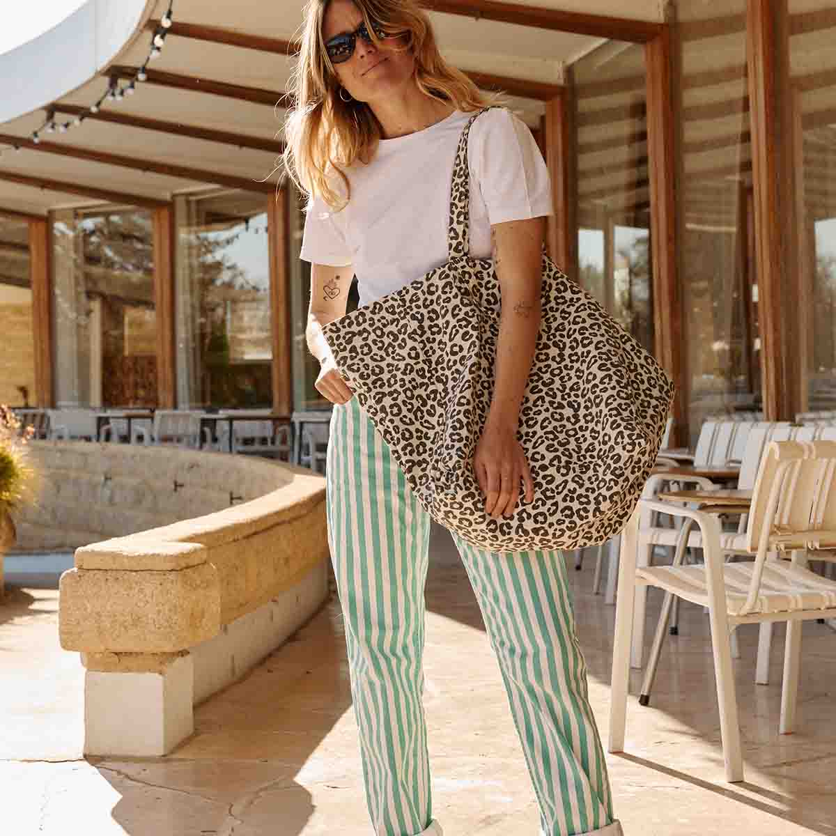 Tote bag - Elisa Graou Greige