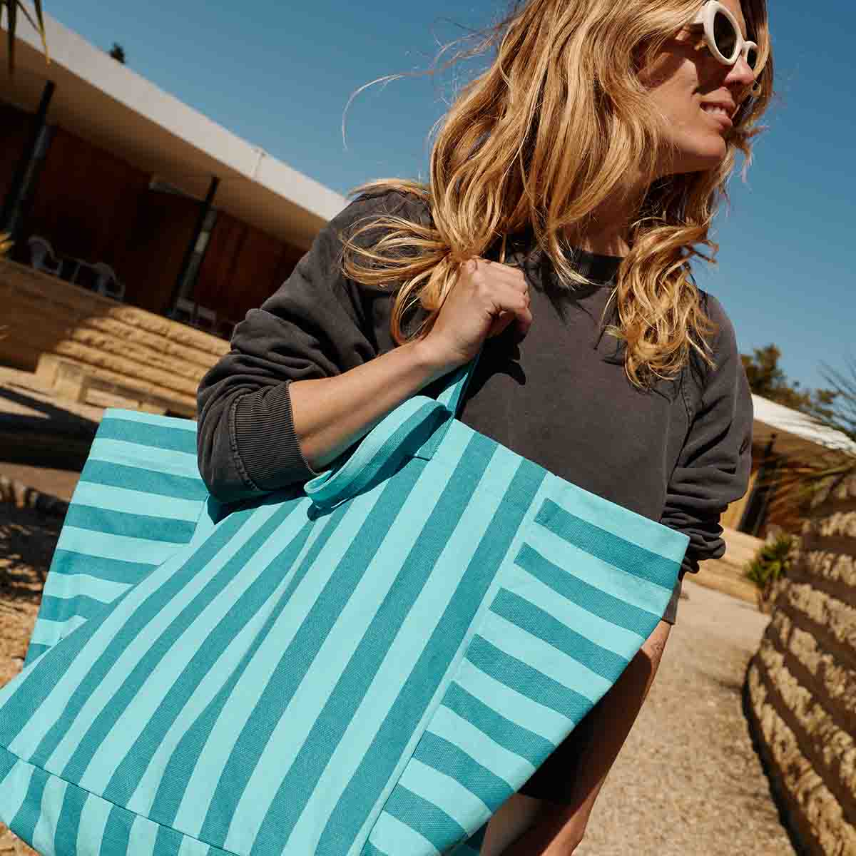 Tote bag - Elisa Capri / Tahitian Stripes