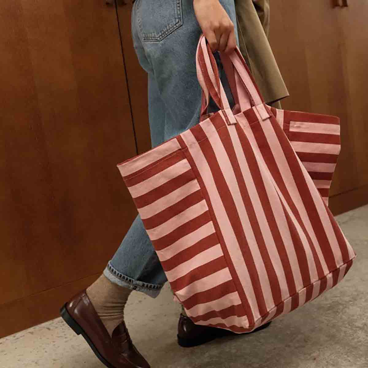 Tote bag - Elisa Brick / Chamallow Stripes