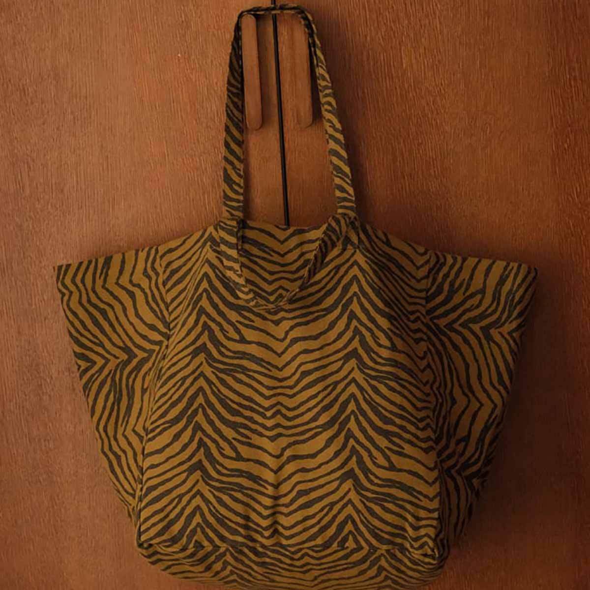 Sac cabas - Elisa Zebrou Olive