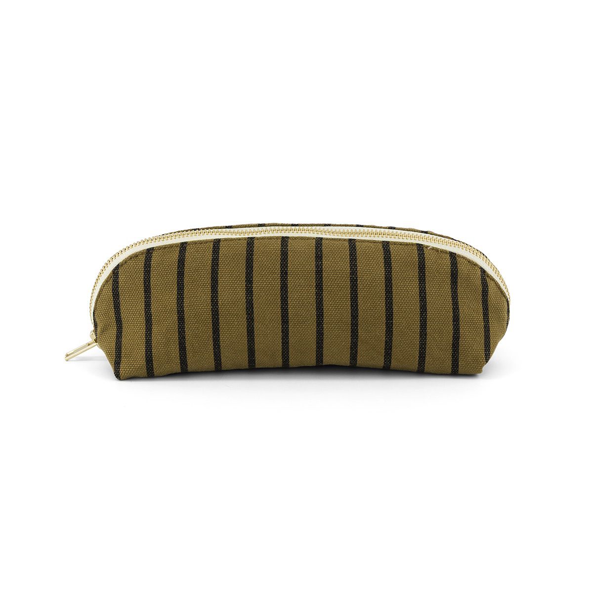 Pencil case - Gaston Tennis stripes Olive