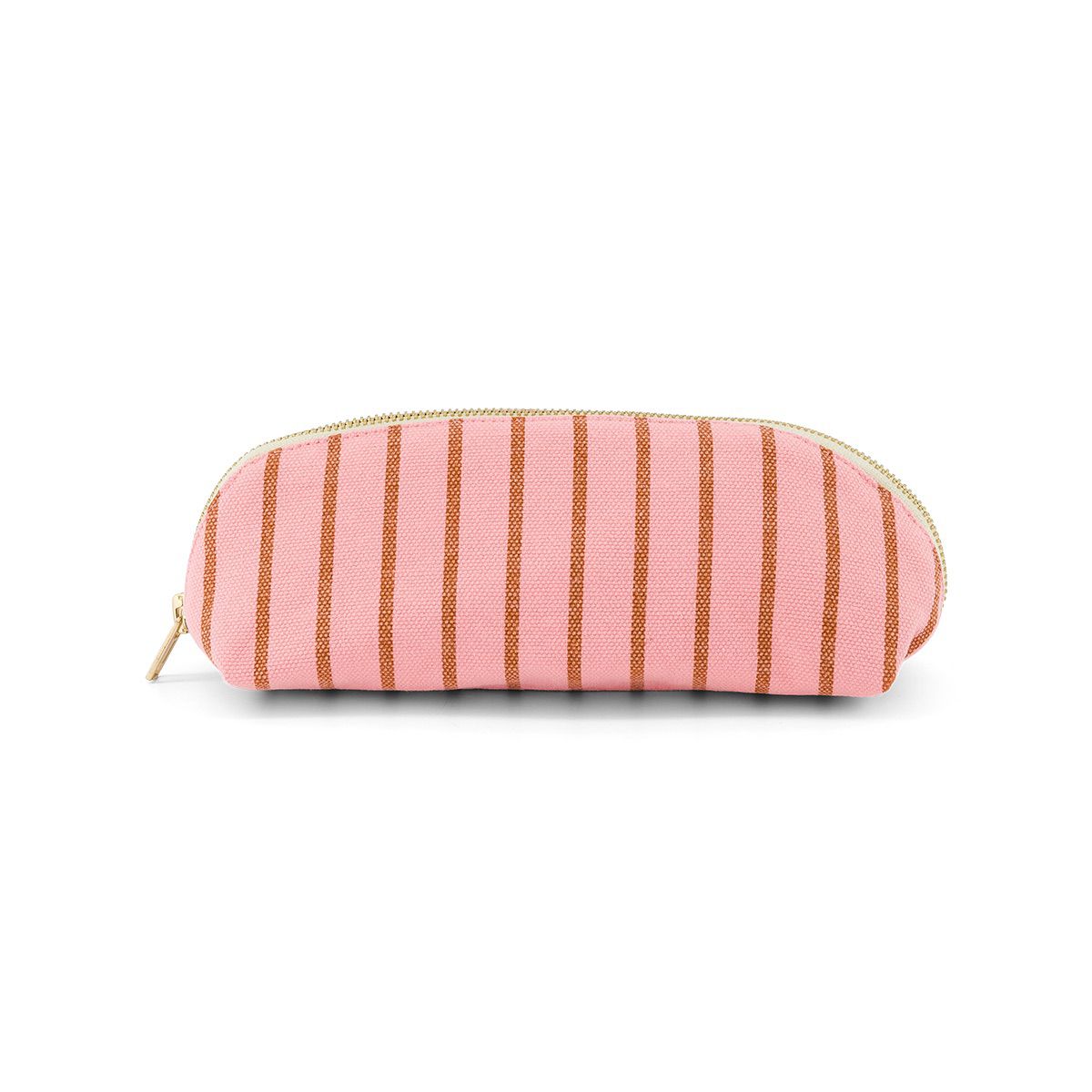 Trousse - Gaston Rayures tennis Pecan / Strawberry