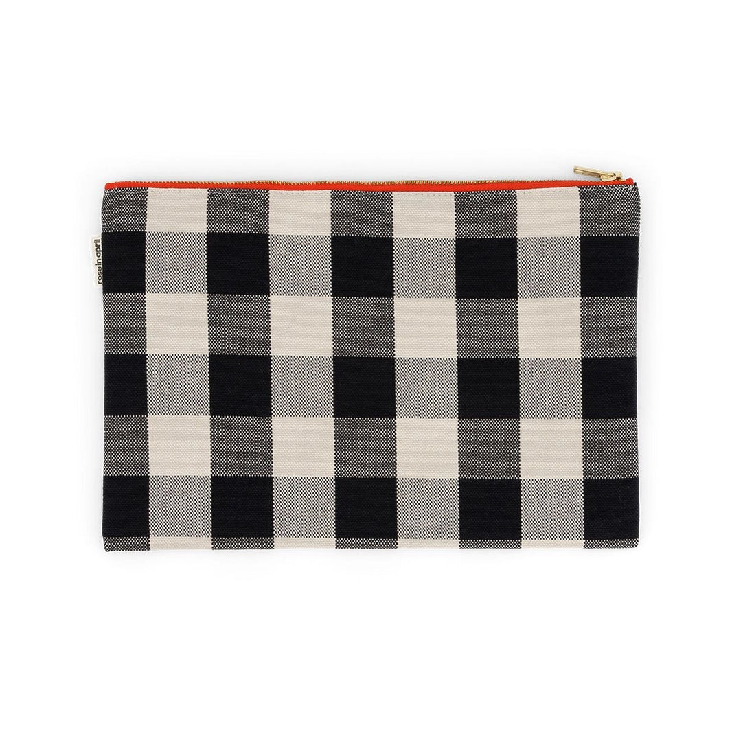 Pochette - Lili Big vichy Greige