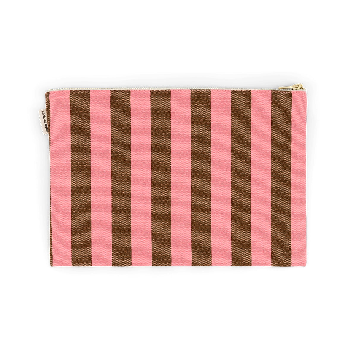 Pochette - Lili Rayures Funky pink / Olive