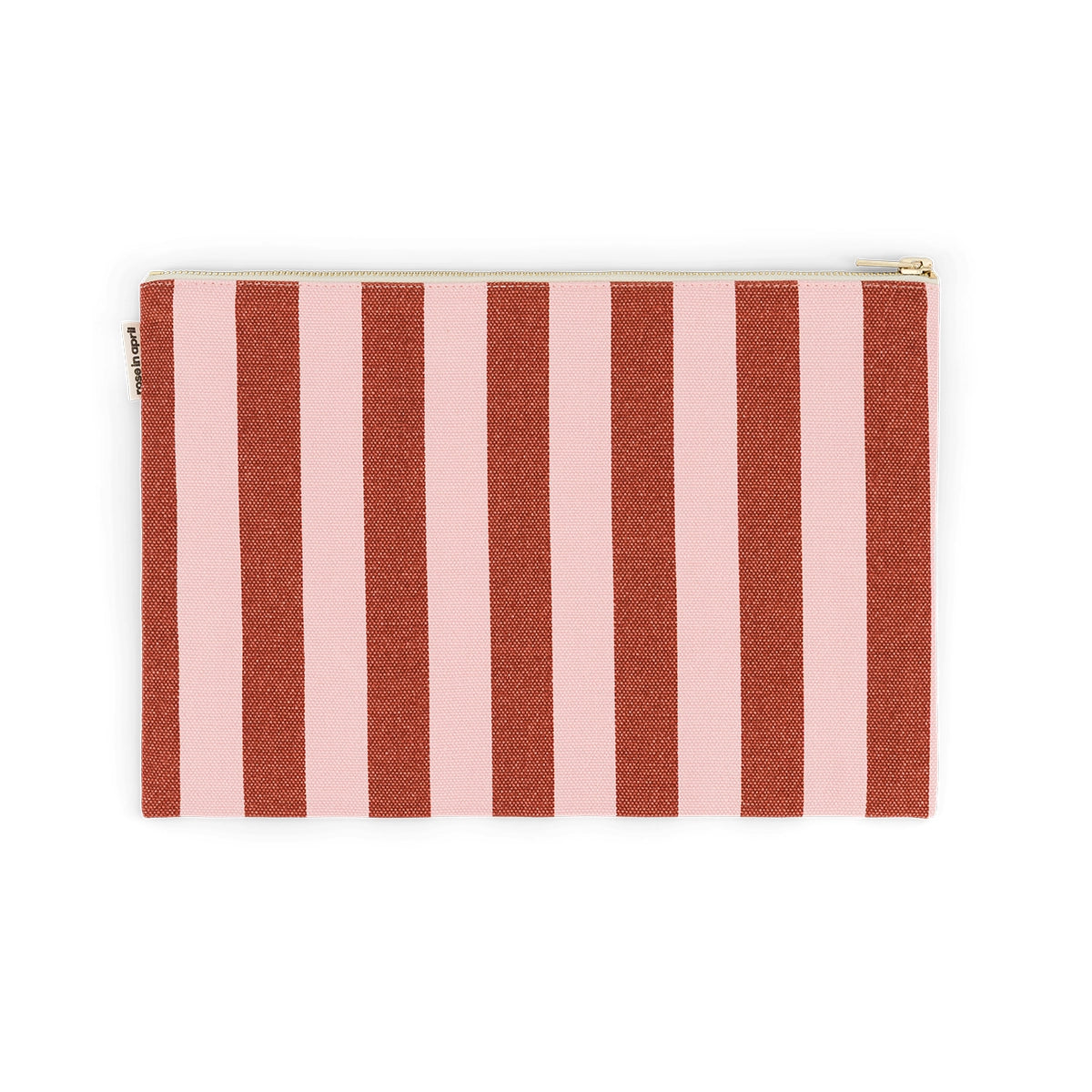 Pochette - Lili Rayures Brick / Chamallow