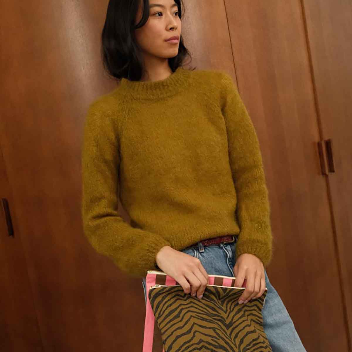 Pochette - Lili Zebrou Olive