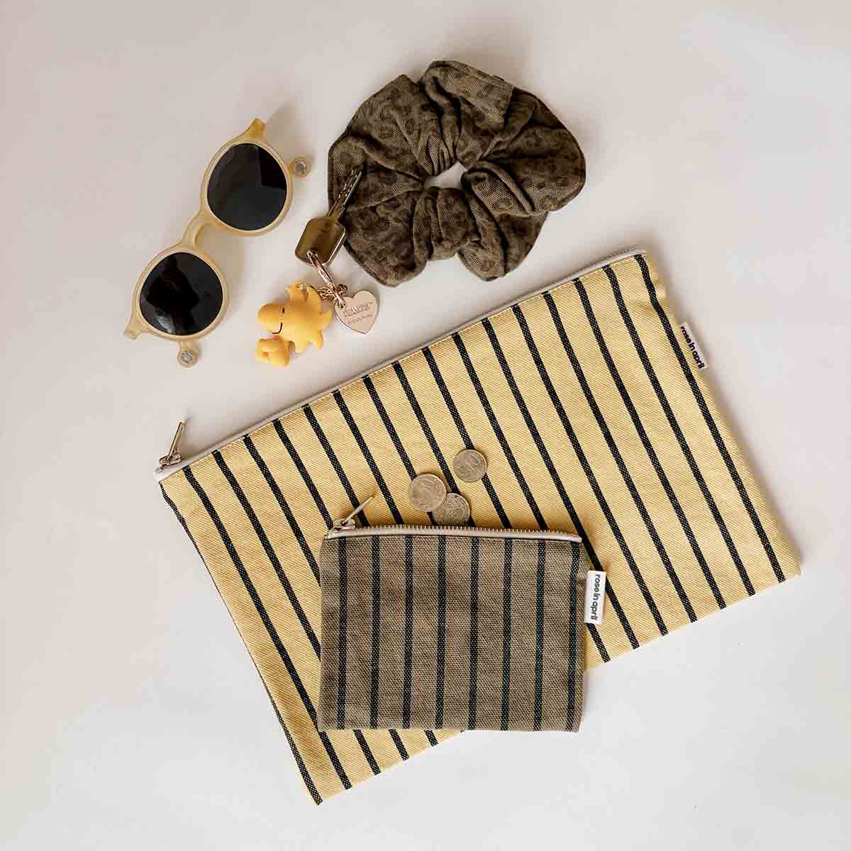 Purse - Marie Olive Tennis Stripes