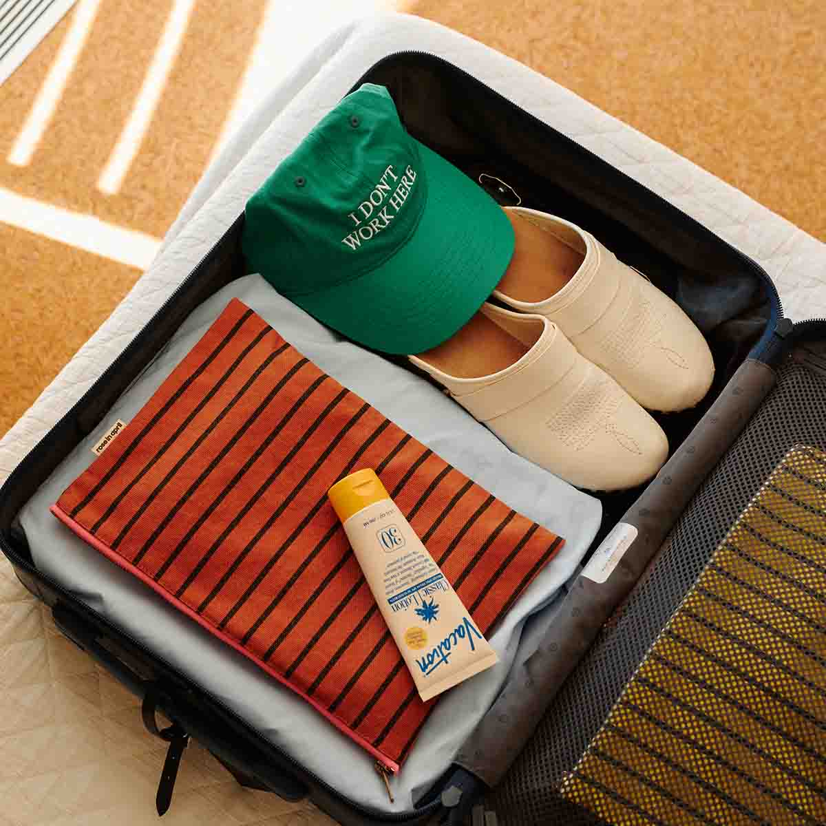 Pouch - Lili Ginger Tennis Stripes