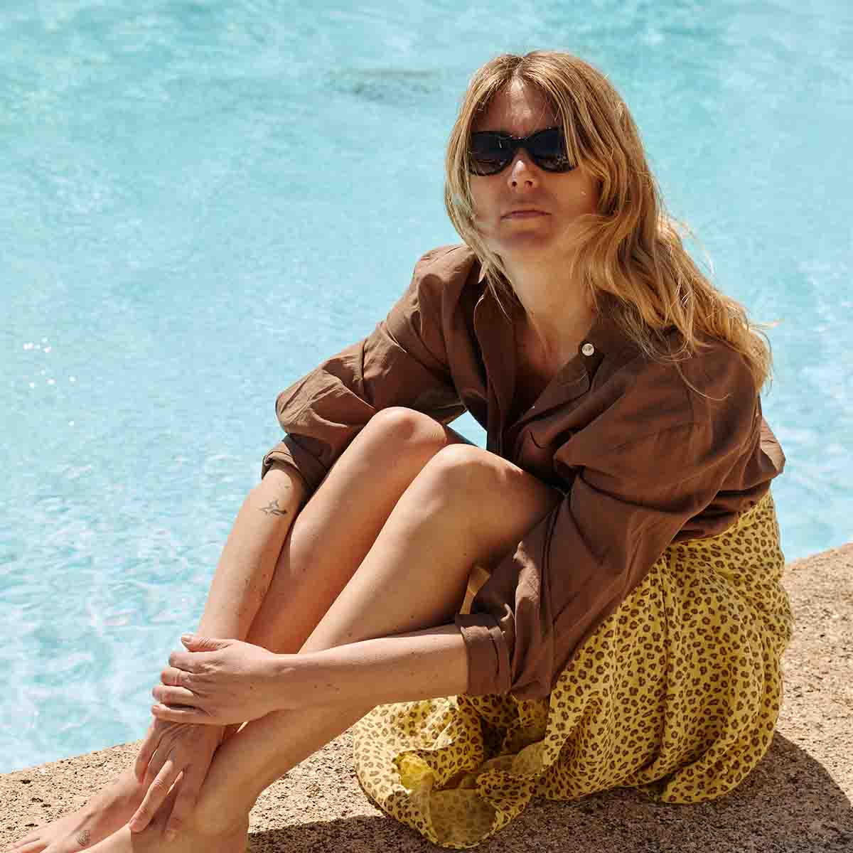 Pareo - Louisa Lemon Mini Leopard 