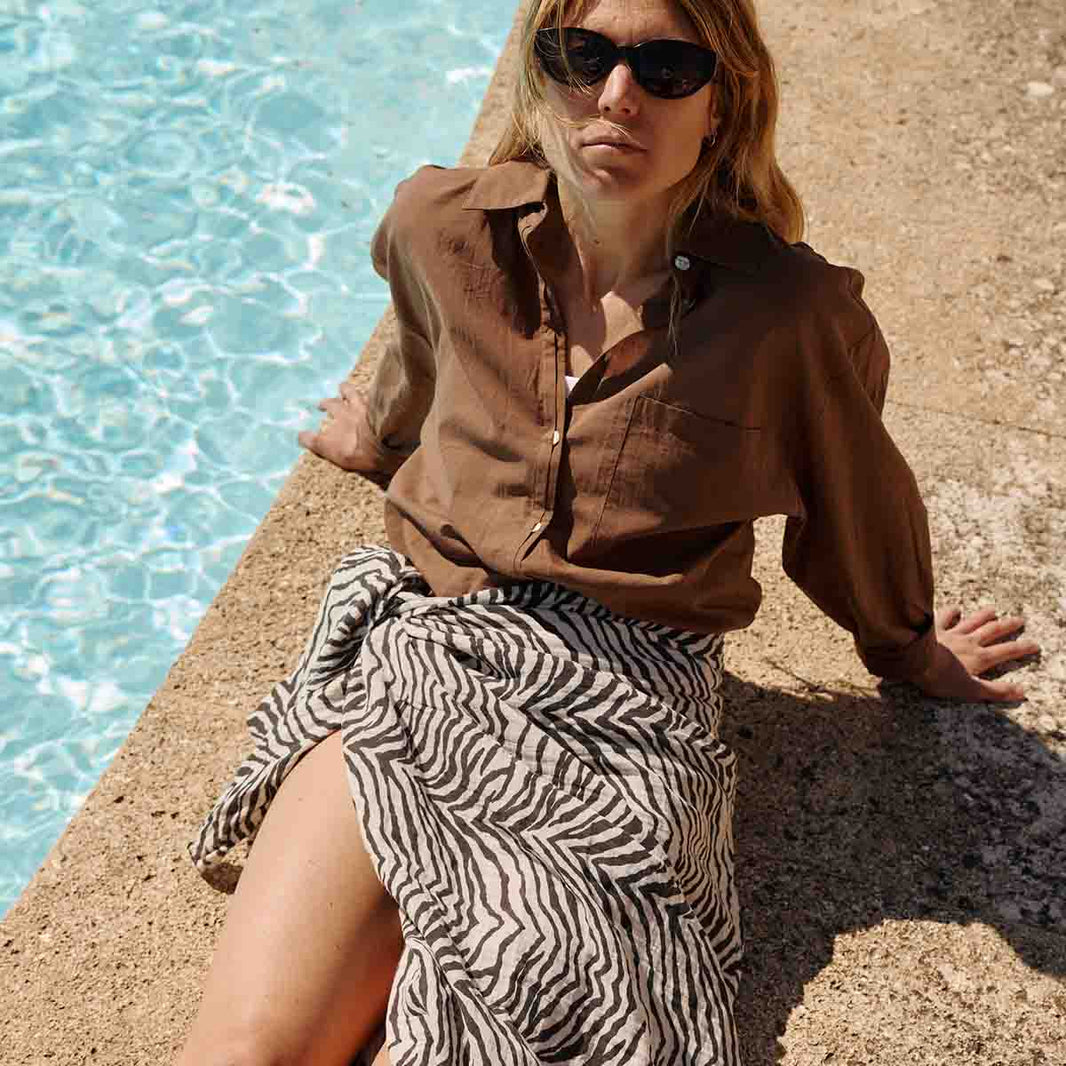 Paréo - Louisa Zebrou Greige