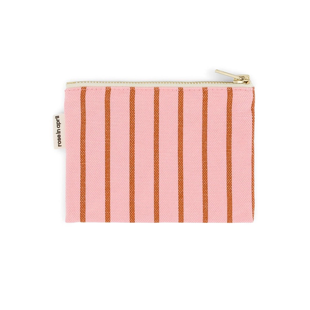 Purse - Marie Pecan / Strawberry Tennis Stripes