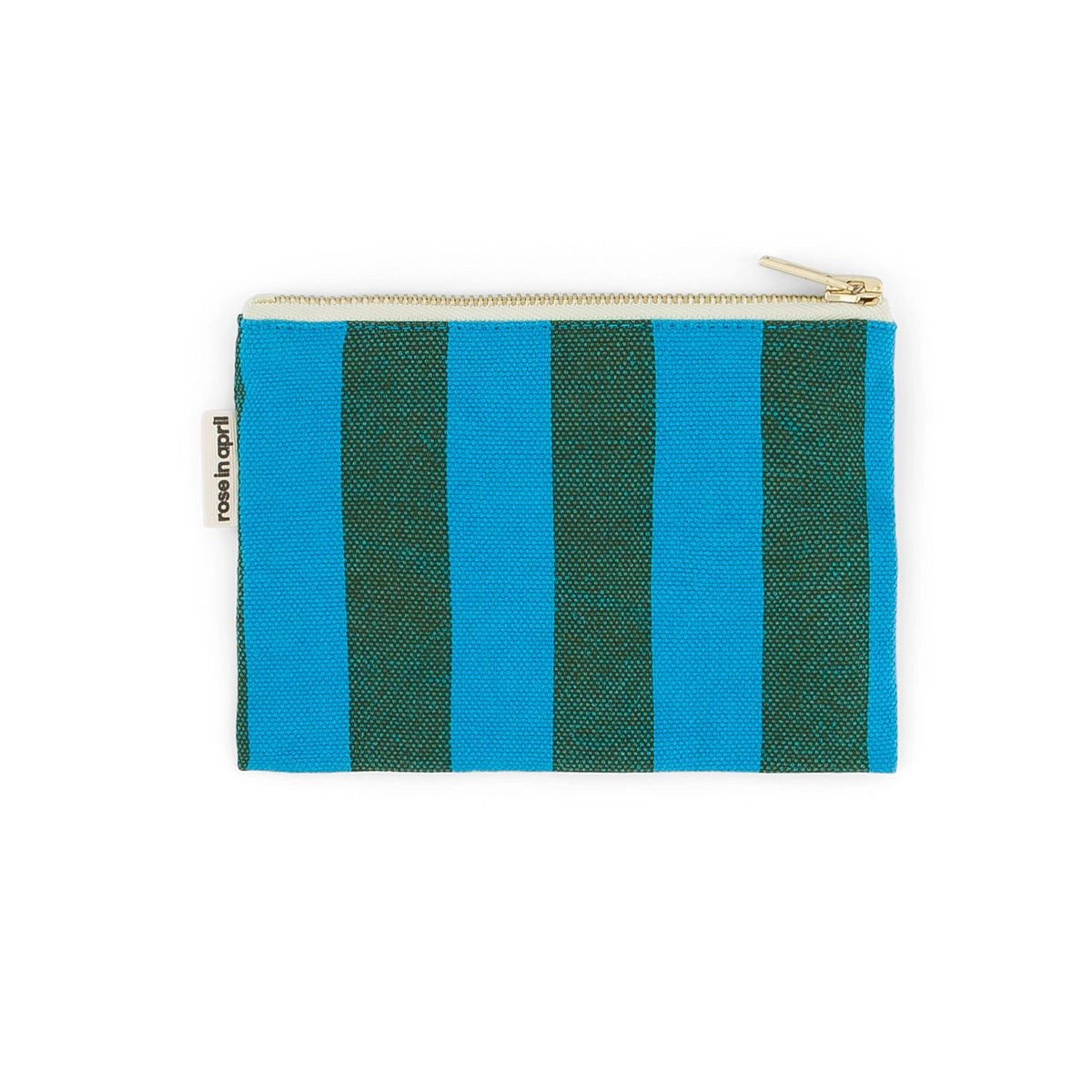 Purse - Marie Turquoise / Olive Stripes