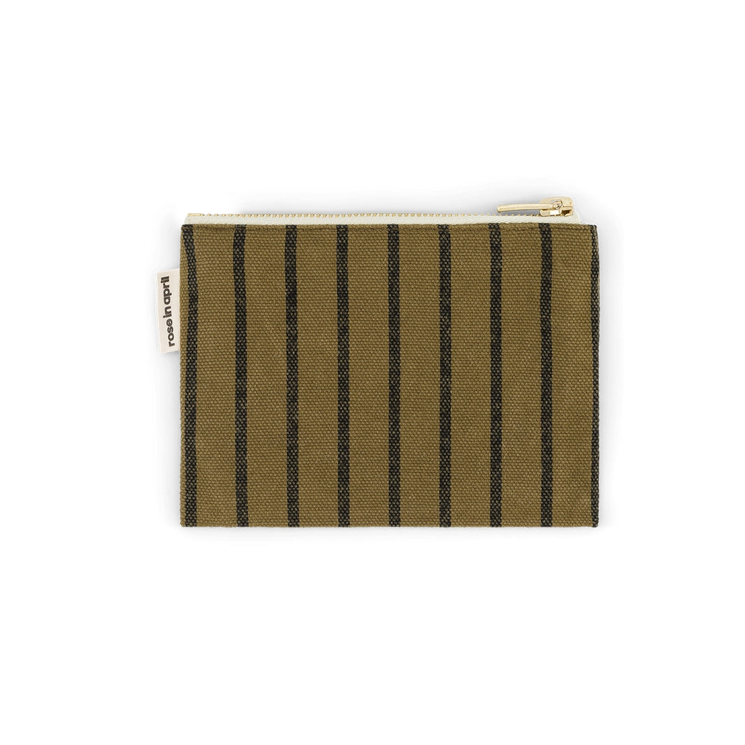 Porte-monnaie - Marie Rayures Tennis Olive