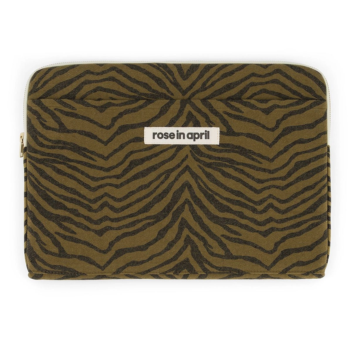Housse d'ordinateur 13&14" - Octave Zebrou Olive
