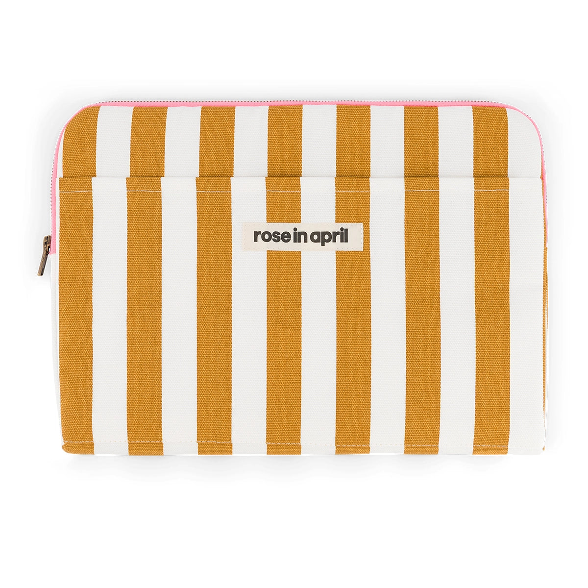 Laptop sleeve 13&14" - Octave Stripes Caramel