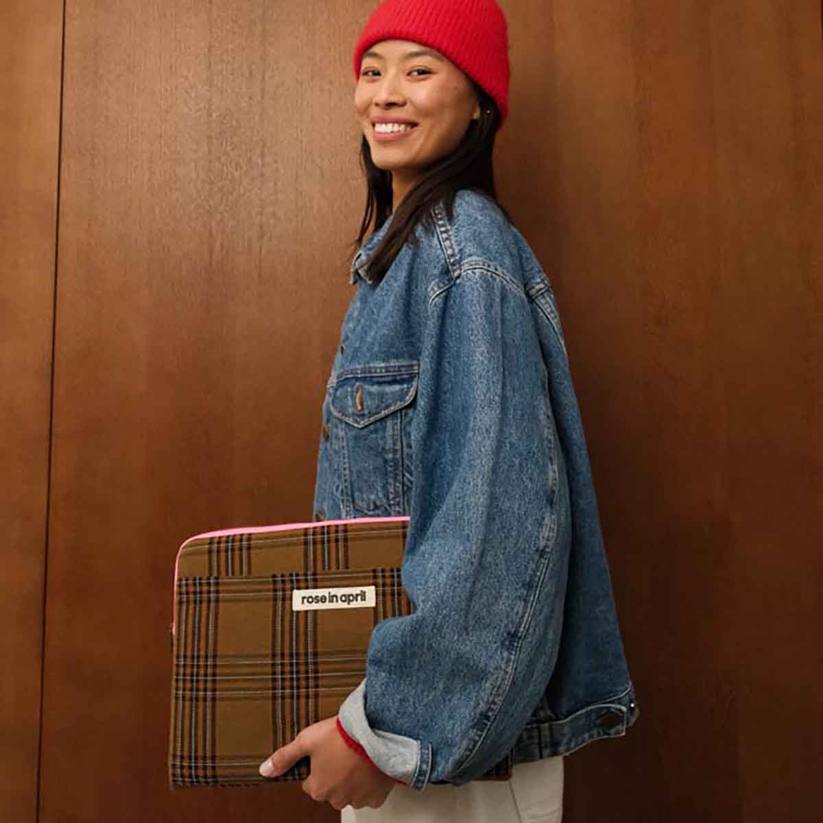 Housse d'ordinateur 13&14" - Octave Tartan