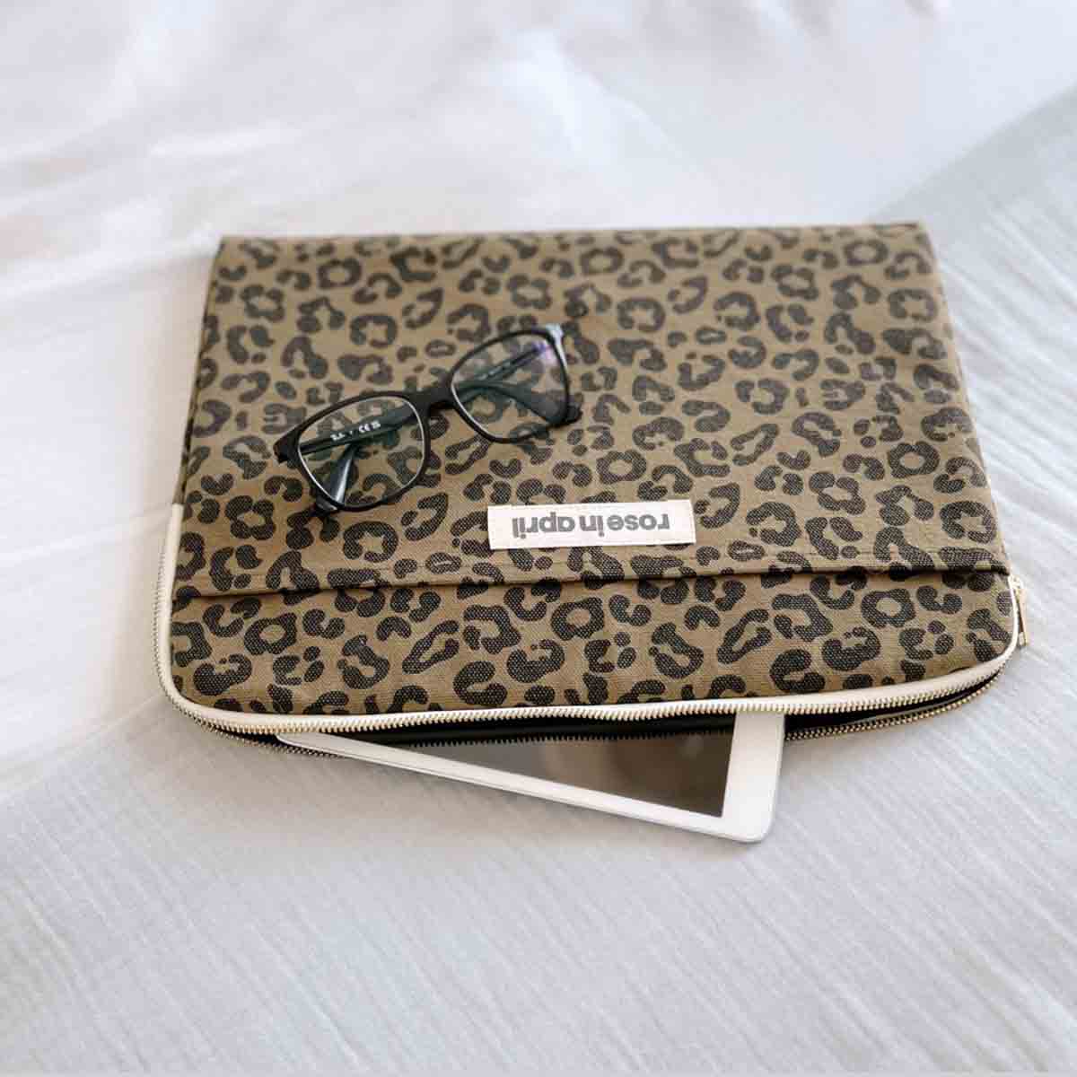 Laptop sleeve 13&14" - Octave Graou Olive