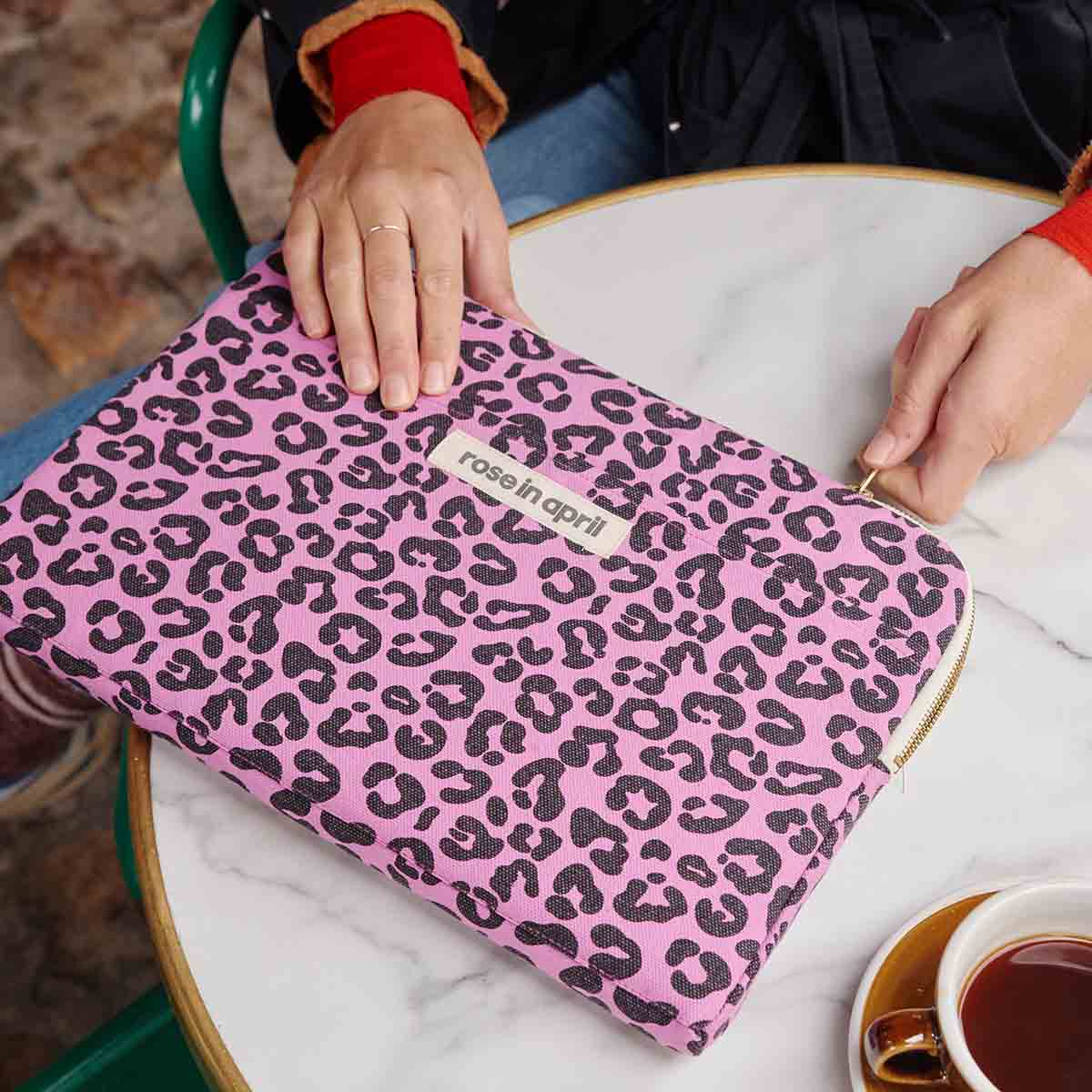 Laptop sleeve 13&14" - Octave Graou Orchid