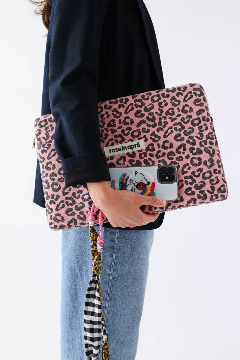 Laptop sleeve 13&14" - Octave Graou Strawberry