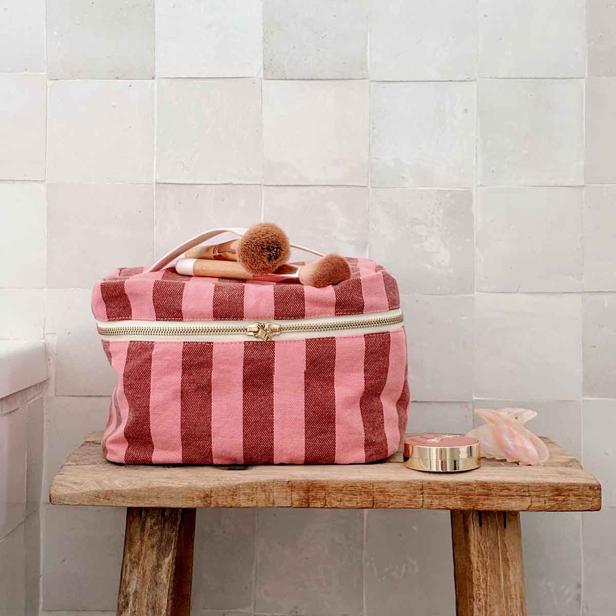 Vanity - Oona Rayures Brick / Pink