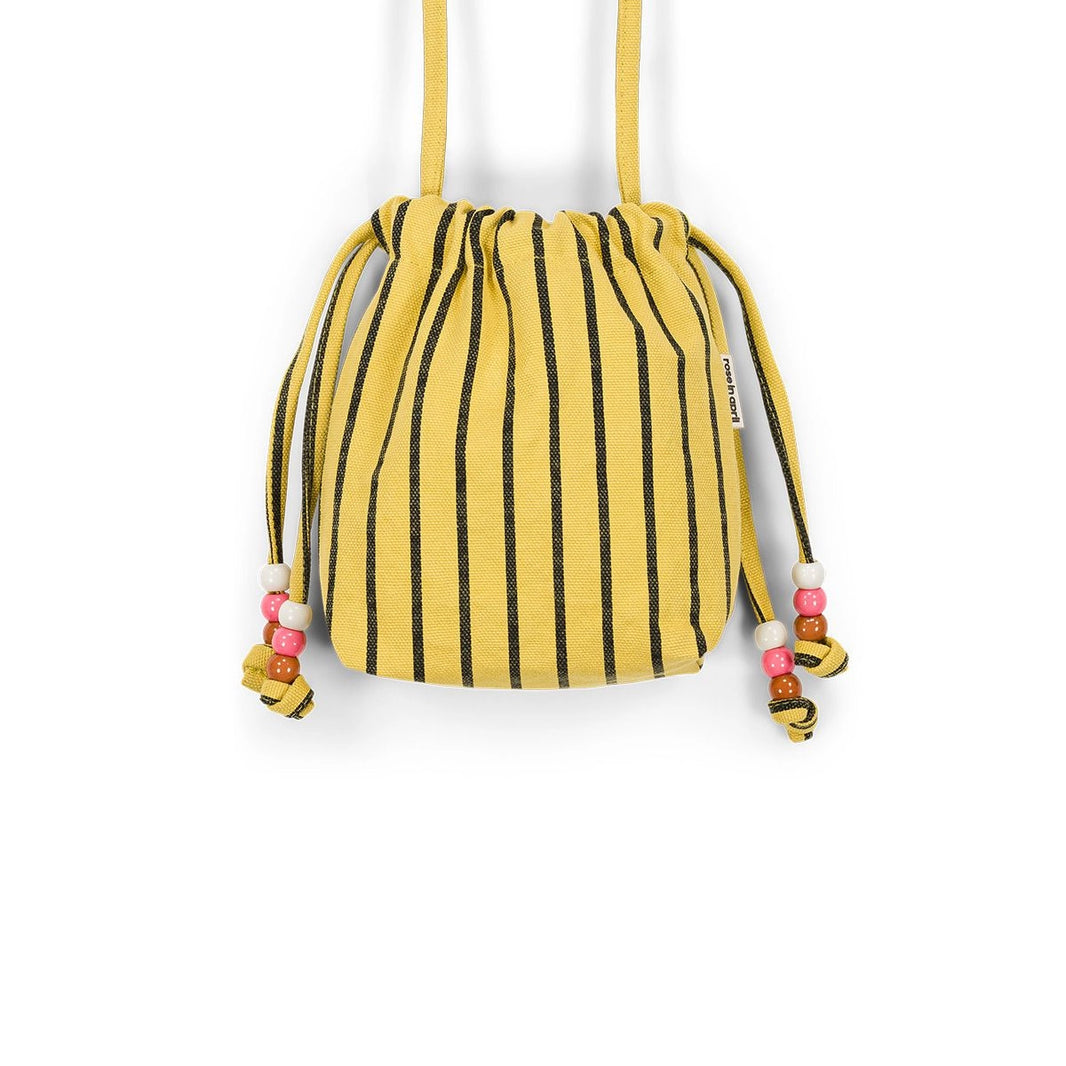Mini sac - Billie Rayures Tennis Bambou