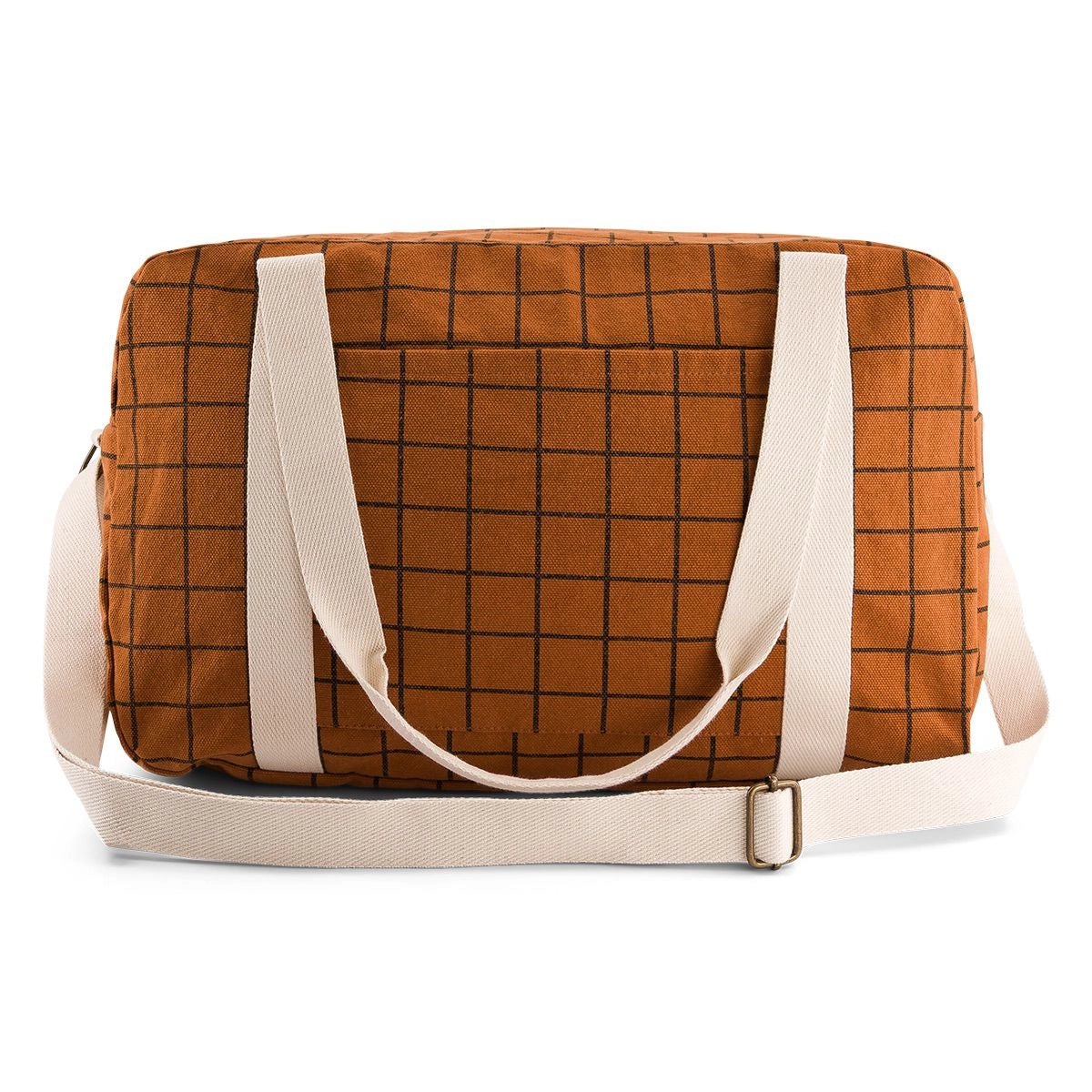 Diaper bag - Raphael School check Ginger