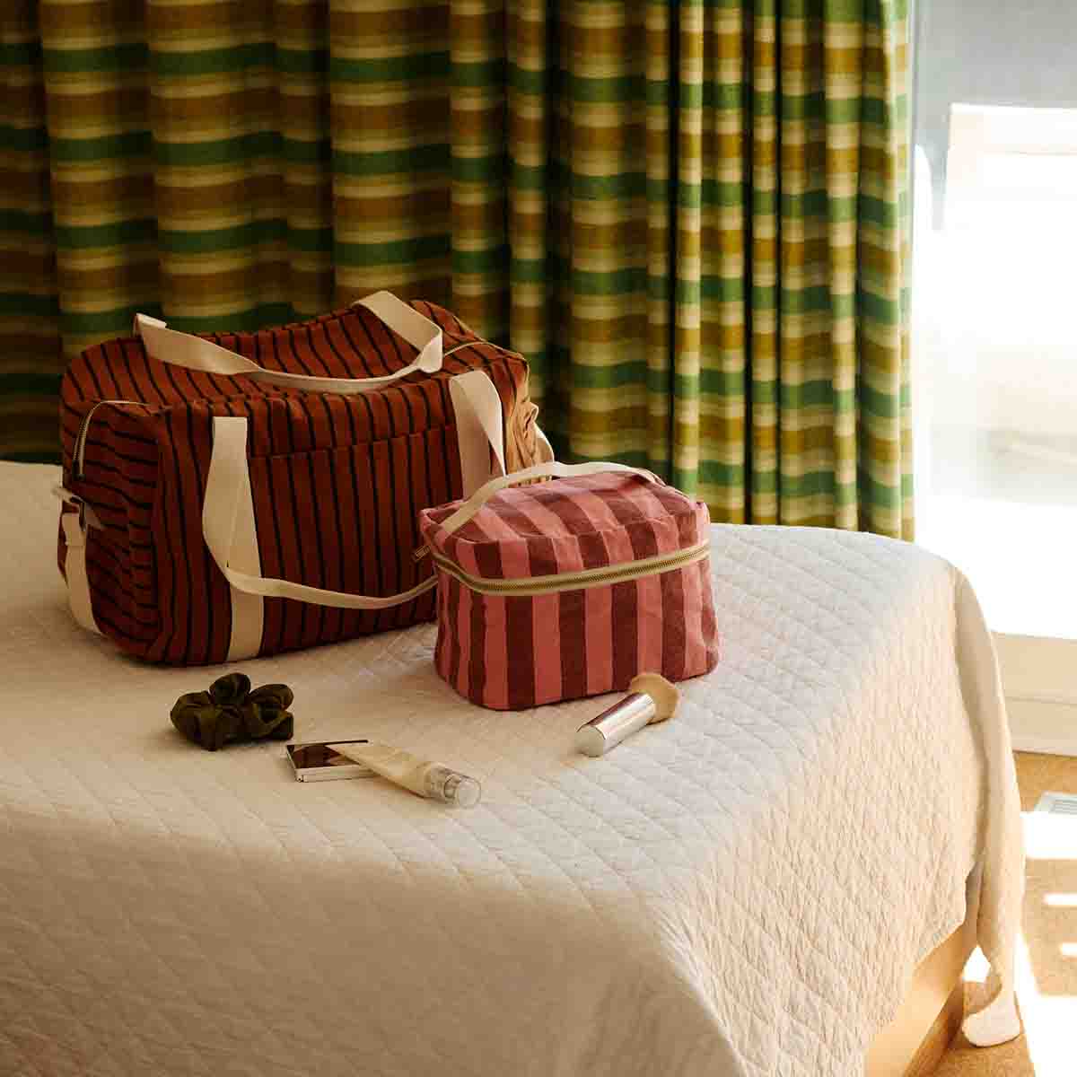 Diaper bag - Raphael Tennis stripes Ginger
