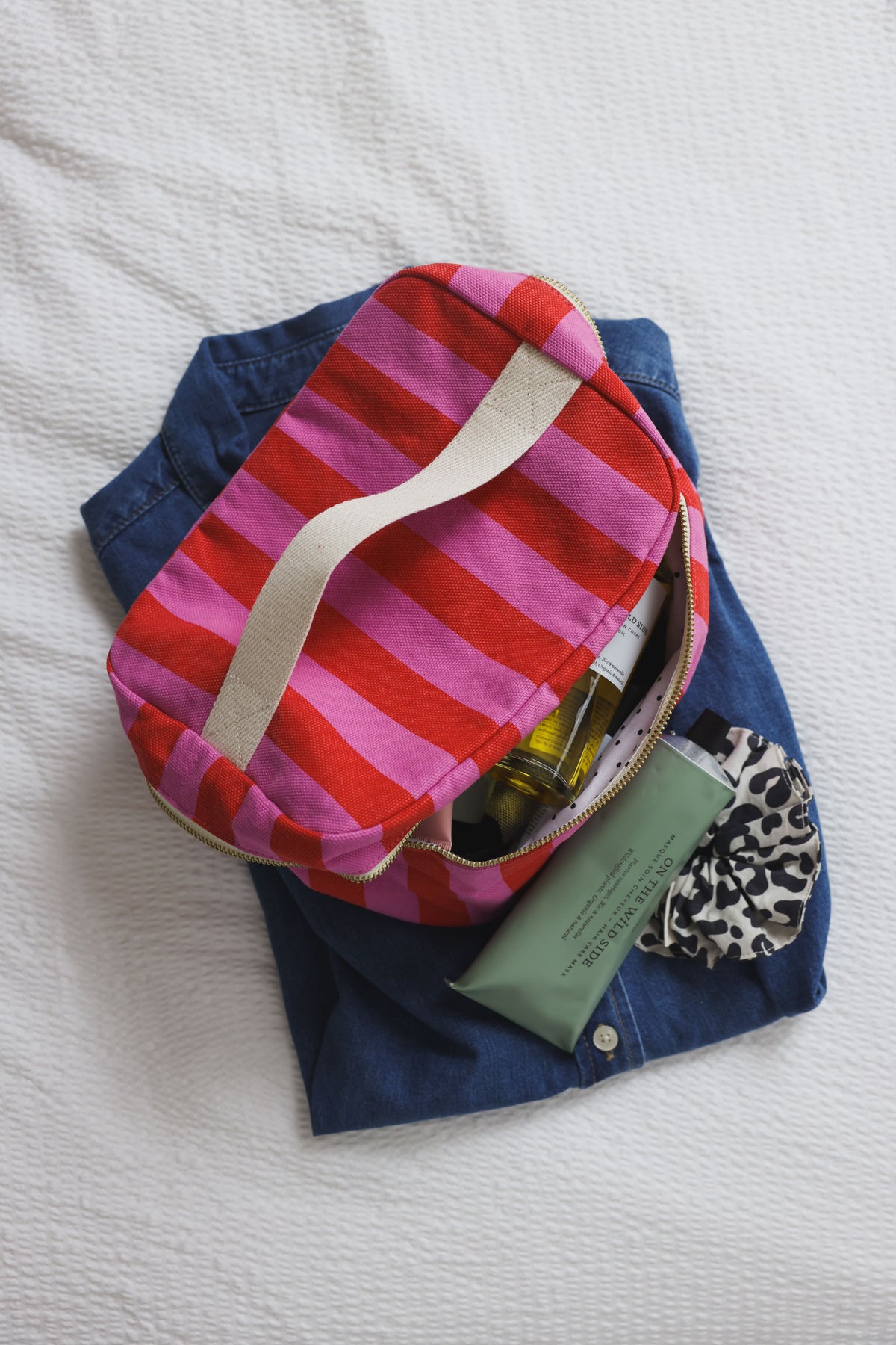 Vanity - Oona Rayures Orchid / Tomato