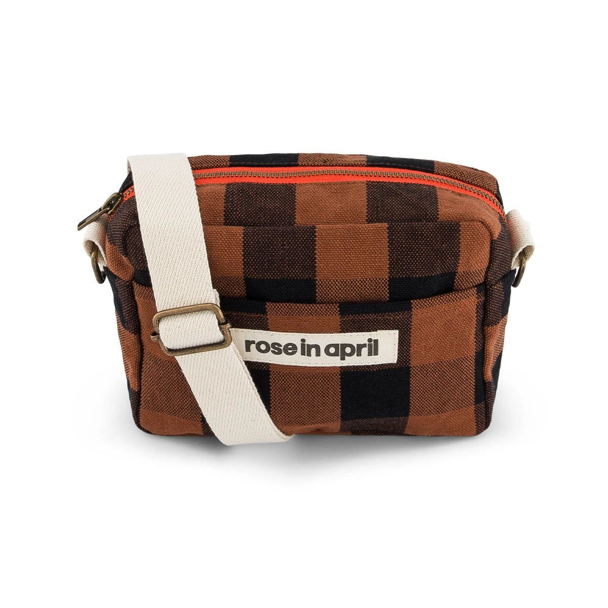 Mini crossbody bag - Maud Big vichy Ginger