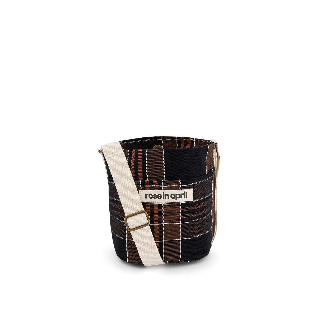 Sac seau - Zazou Black Tartan