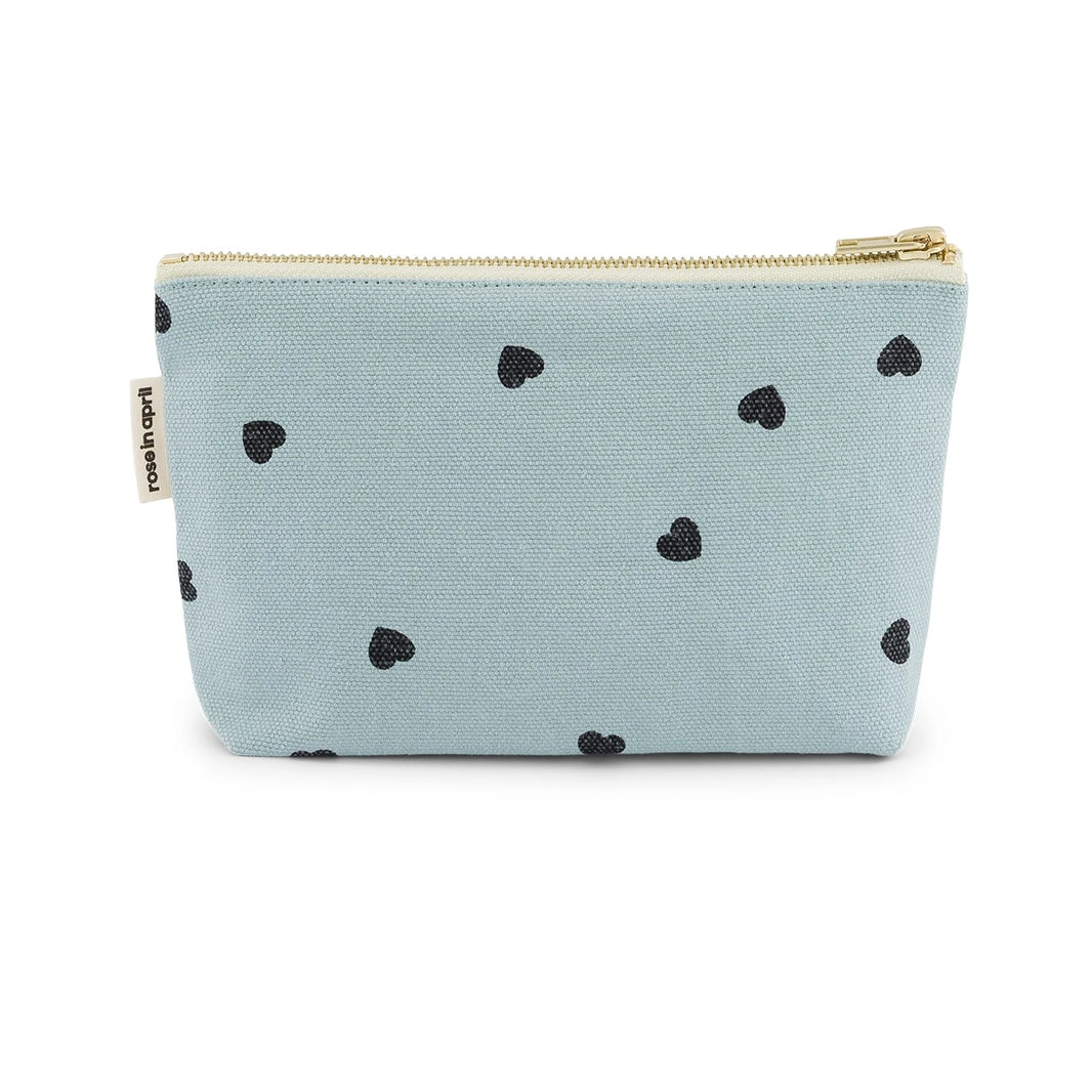 Pouch - Sofia Heart Blue spray