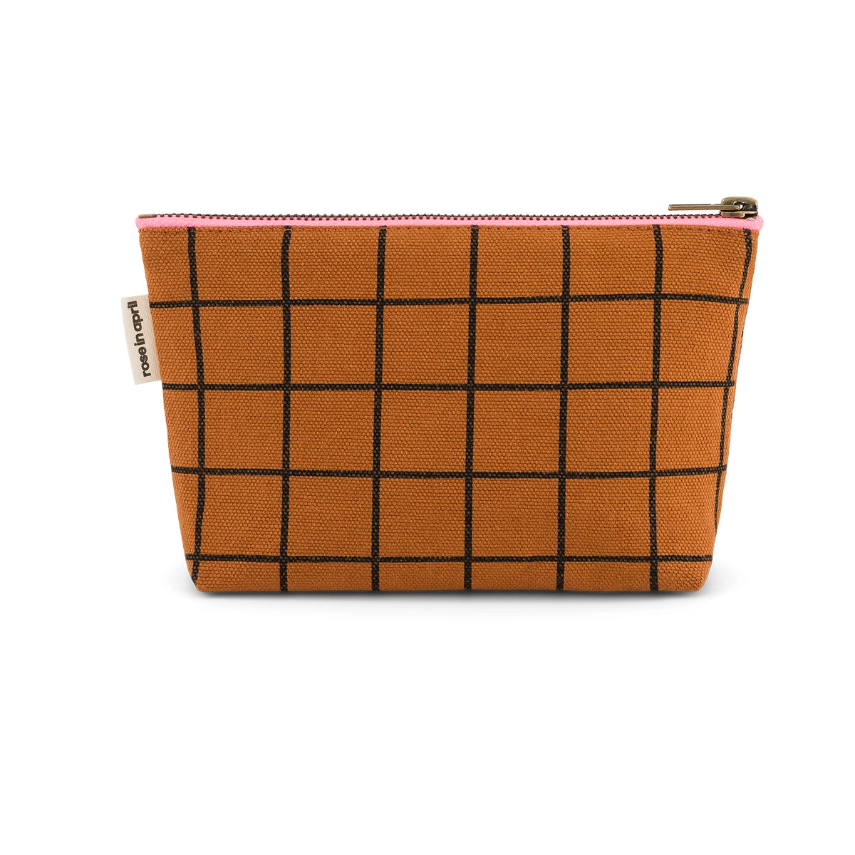 Pouch - Sofia Funky pink Checkerboard