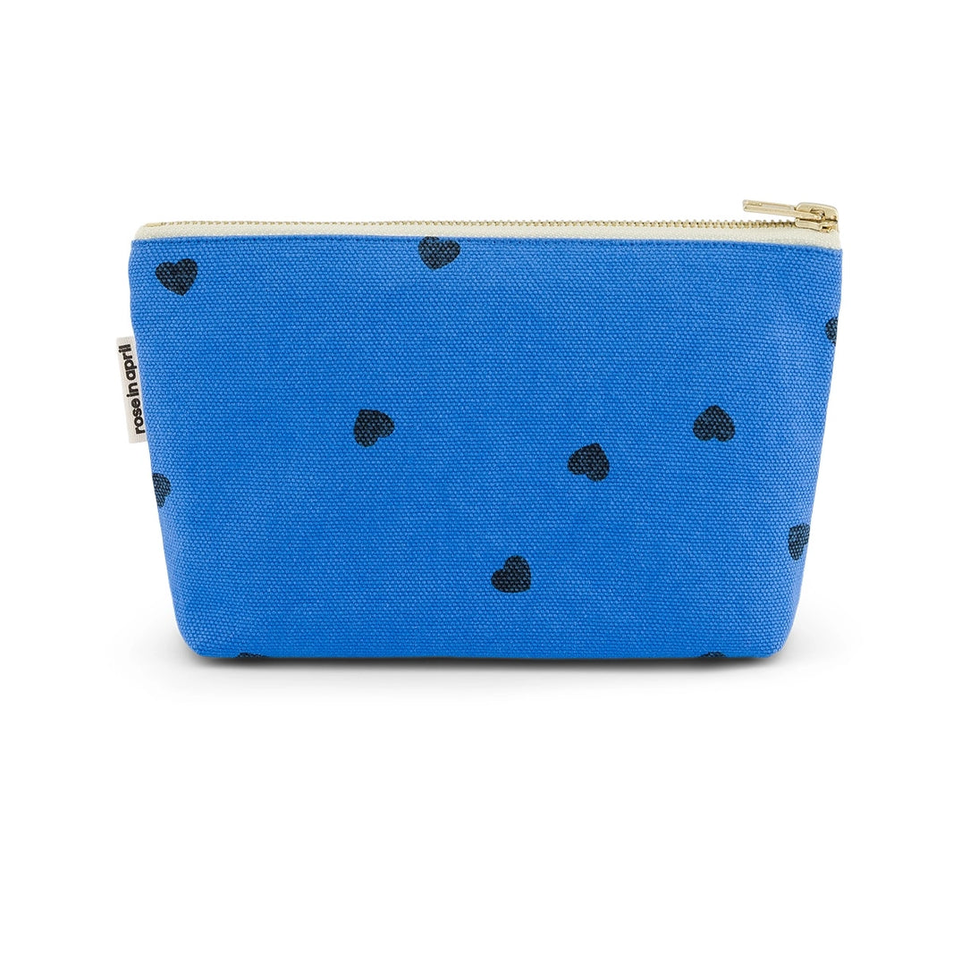 Pouch - Sofia Heart Greek blue
