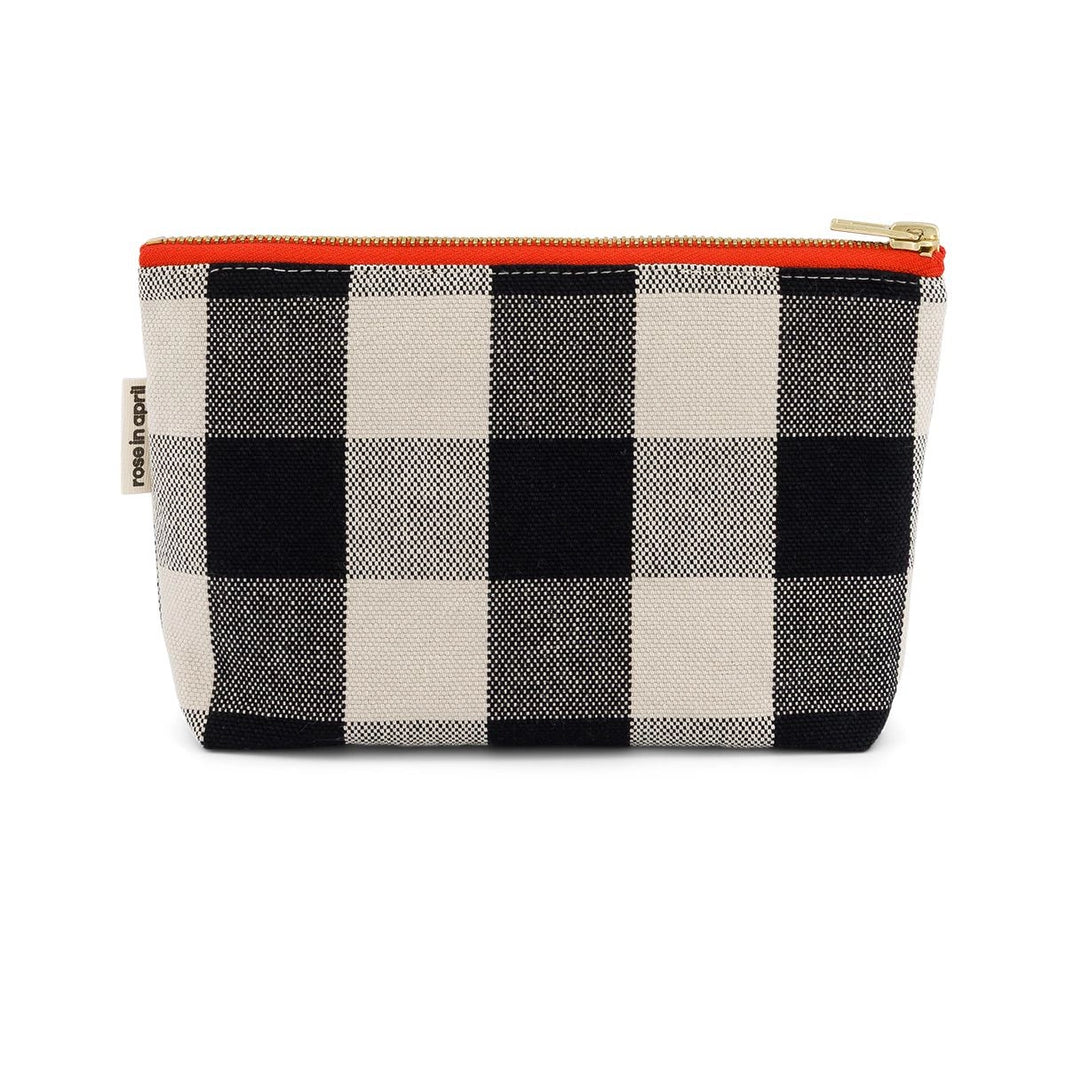 Trousse - Sofia Big vichy Greige